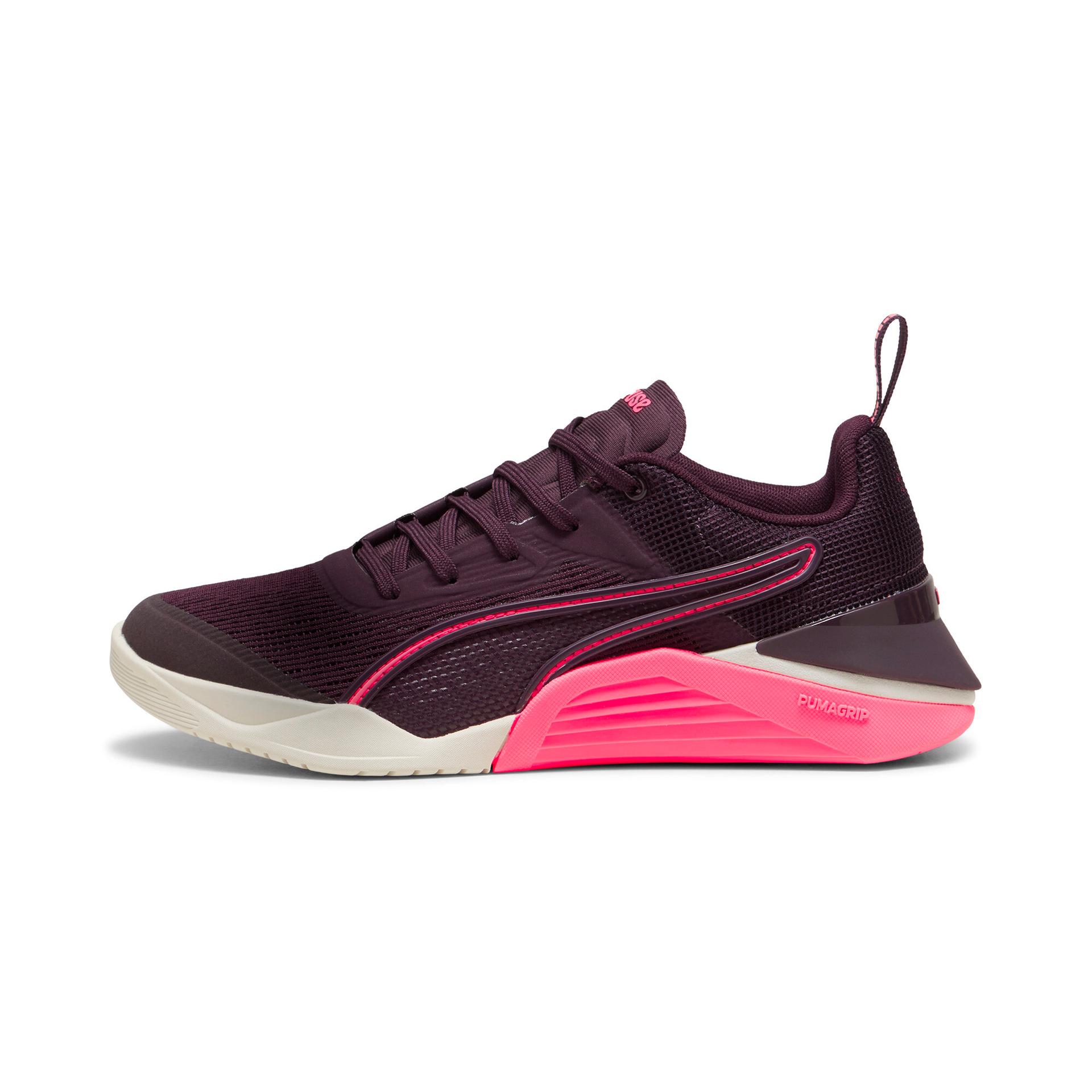 puma fuse 3.0 women's training shoes in purple, size 7.5