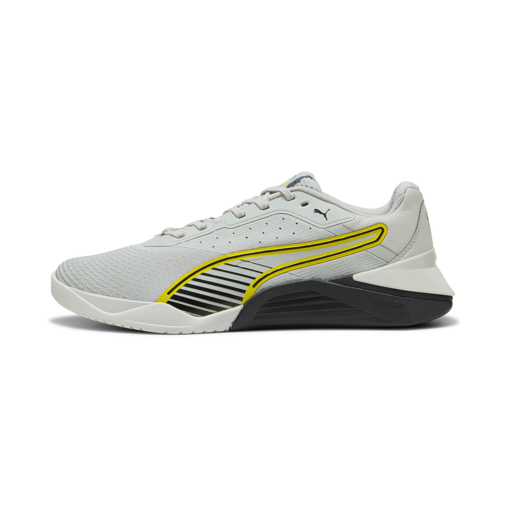 puma fuse 4.0 training shoes in grey, size 9.5