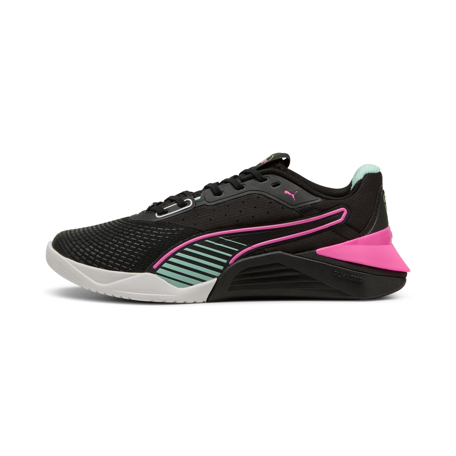 puma fuse 4.0 women's training shoes in black, size 7