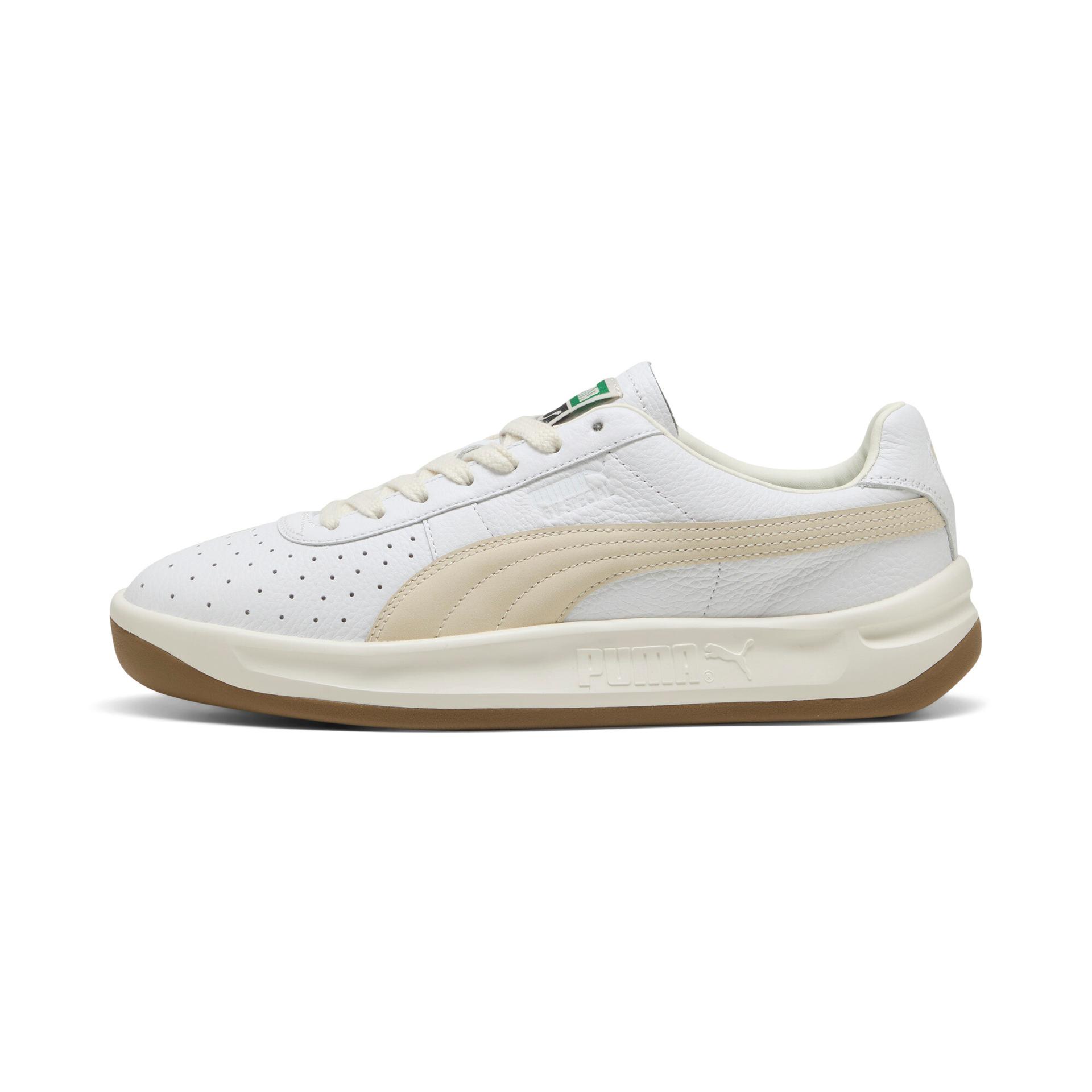 puma gv special base sneakers in white, size 10.5
