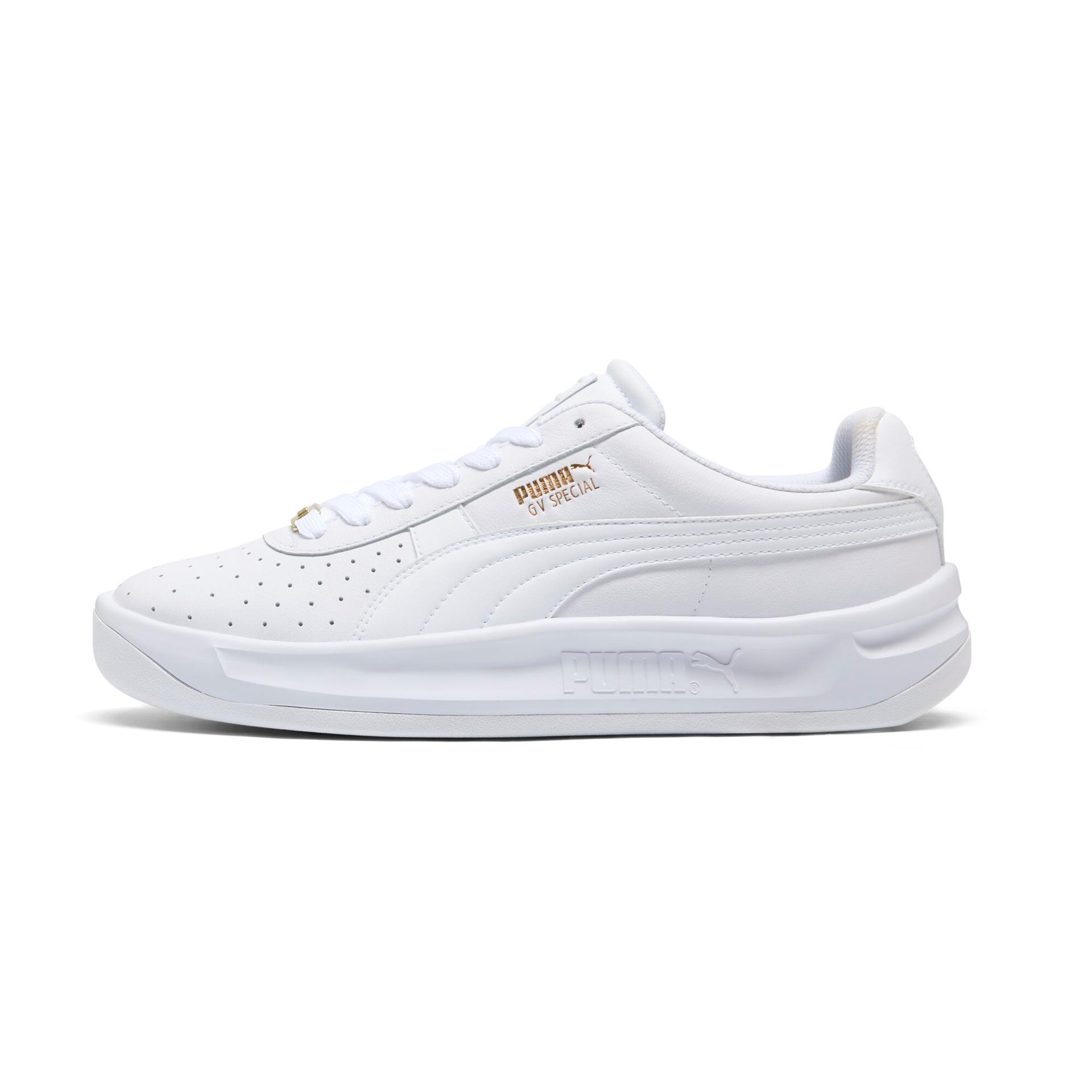 puma gv special sneakers in white, size 5.5