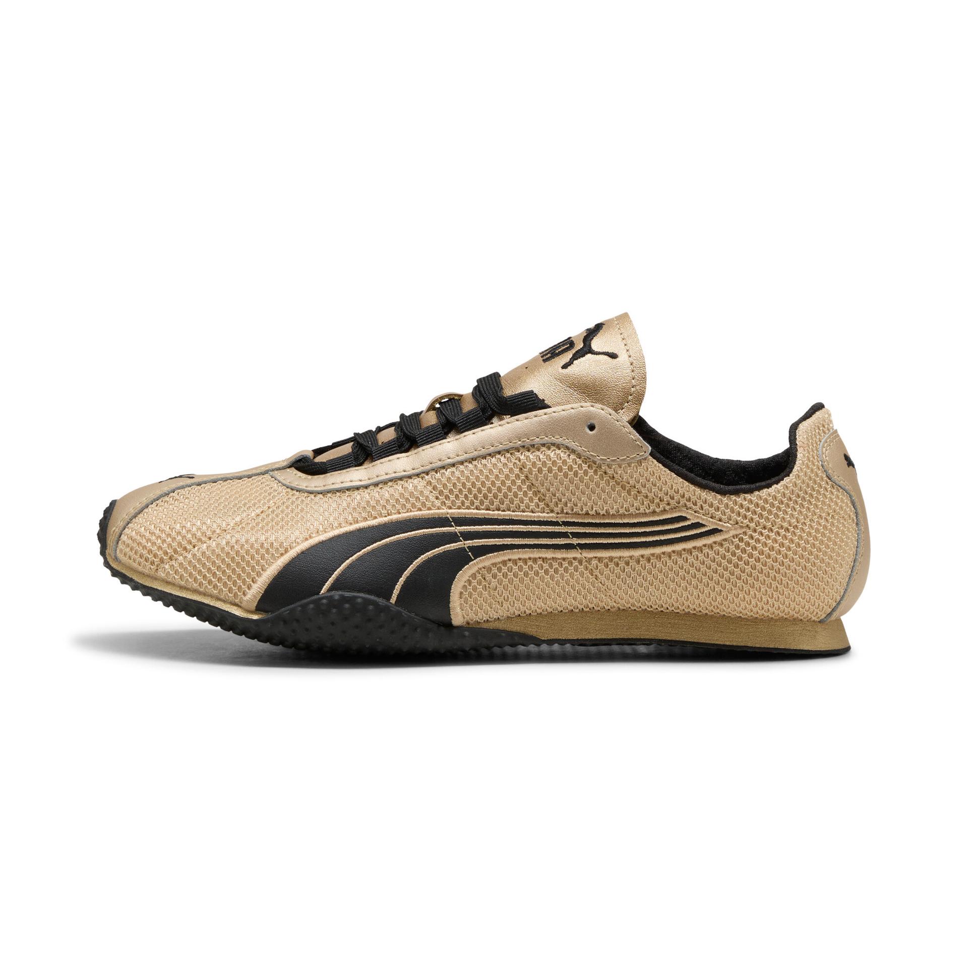 puma h-street chrome women's sneakers in gold, size 8.5