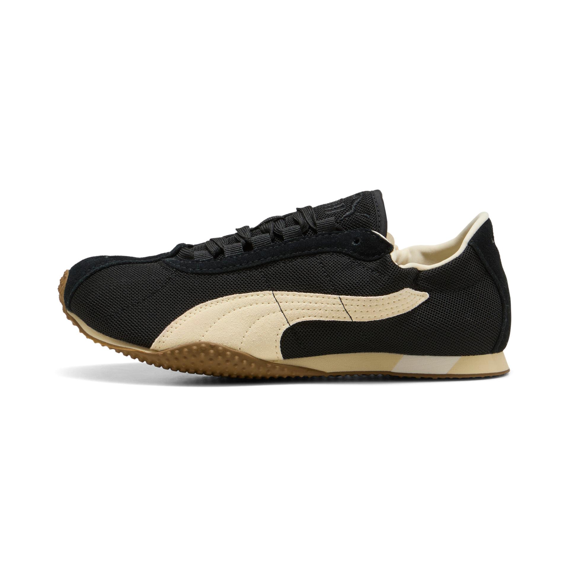 puma h-street elastic sneakers in black, size 7