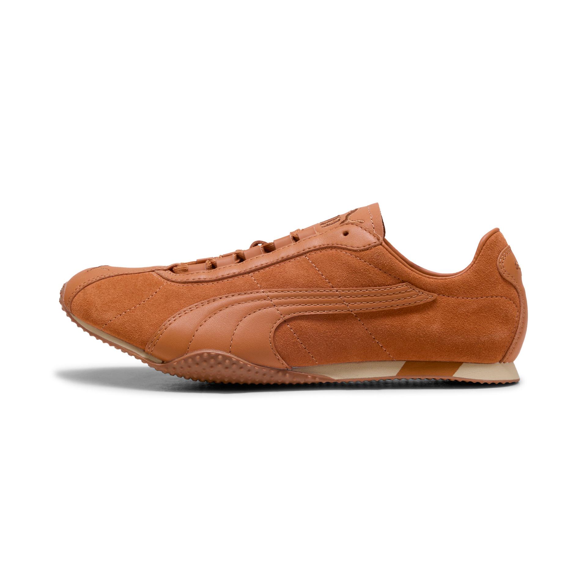 puma h-street premium women's sneakers in brown, size 8.5