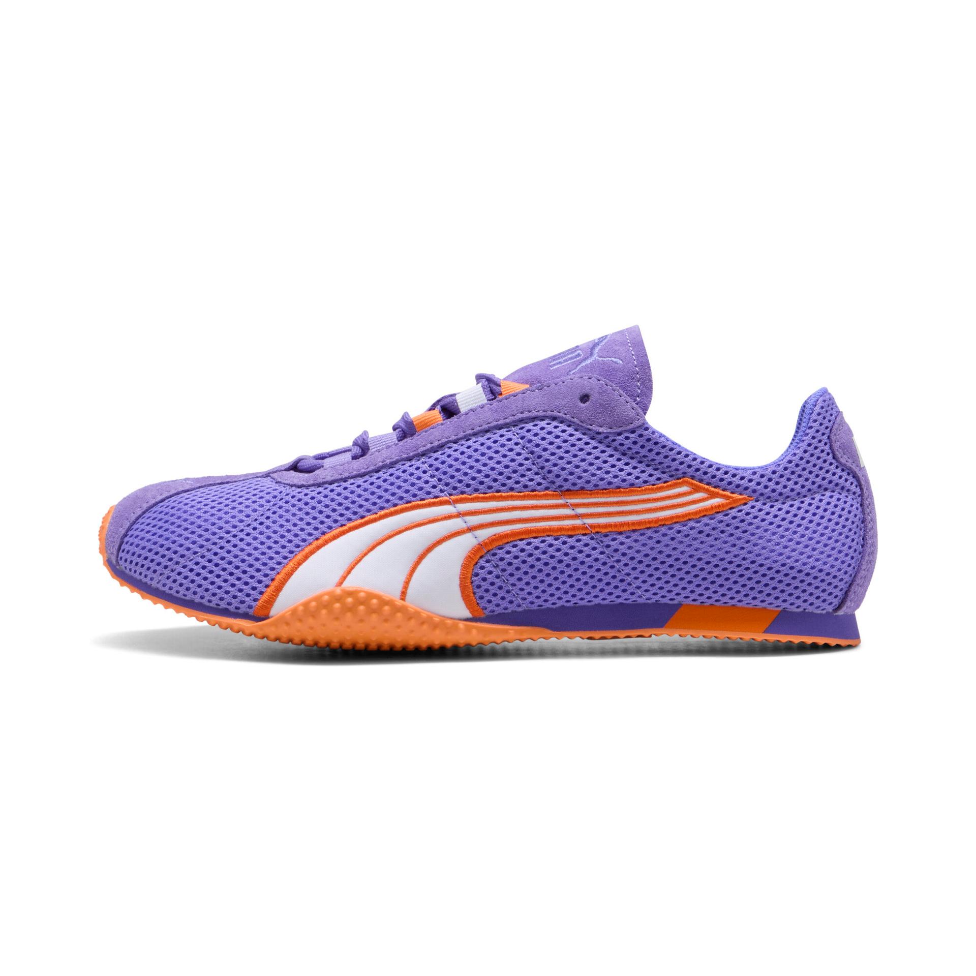 puma h-street track & field sneakers in purple, size 12
