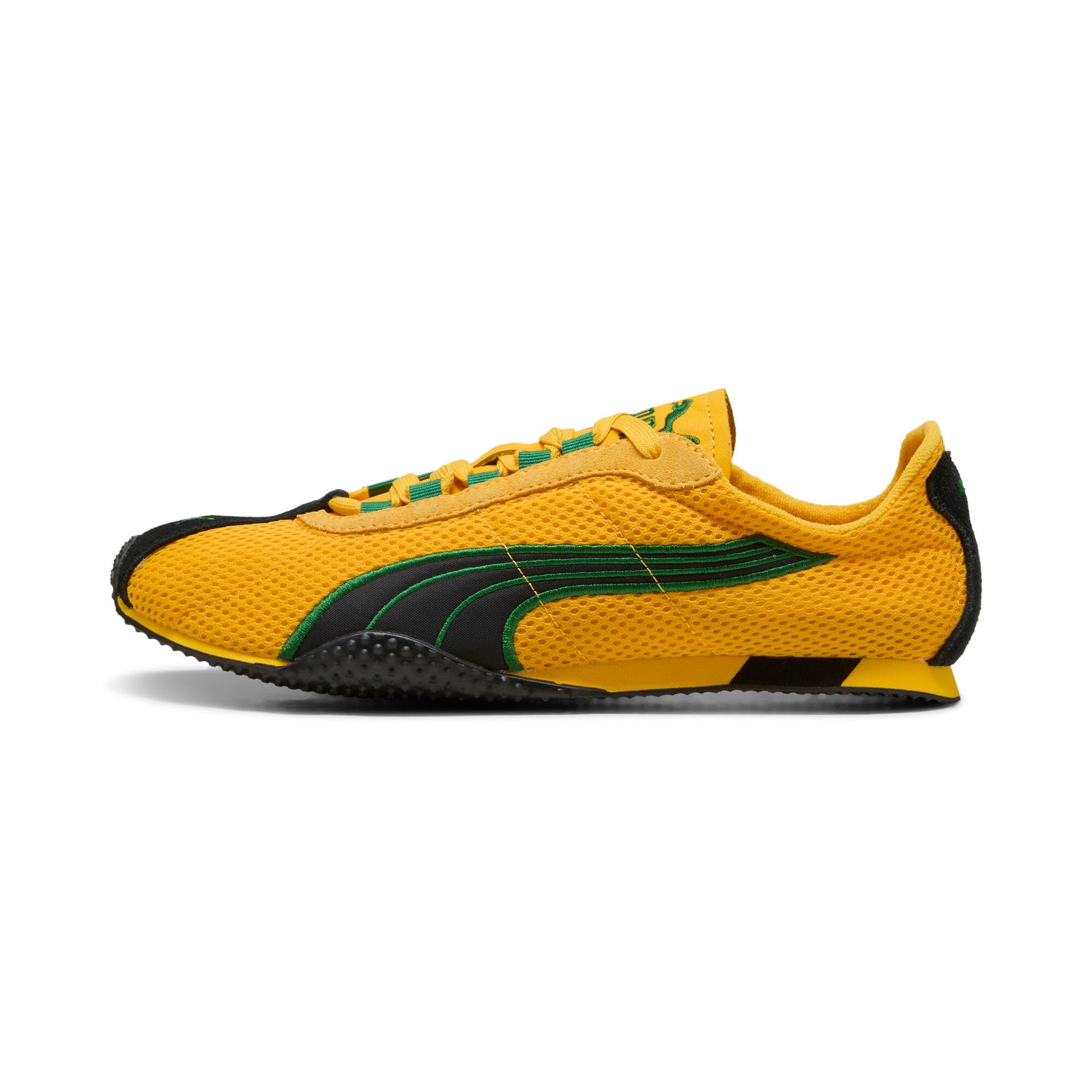 puma h-street women's sneakers in yellow, size 5.5