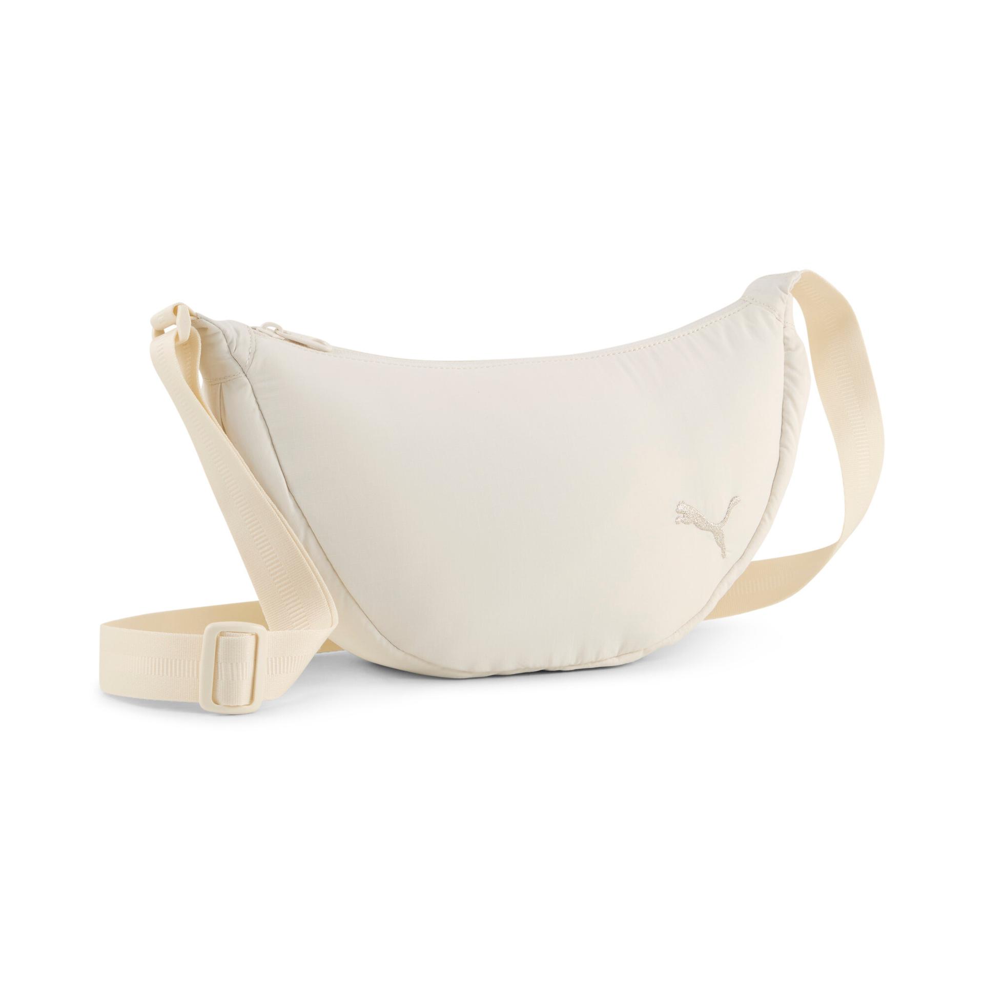 puma her women's crossbody adjustable bag in white