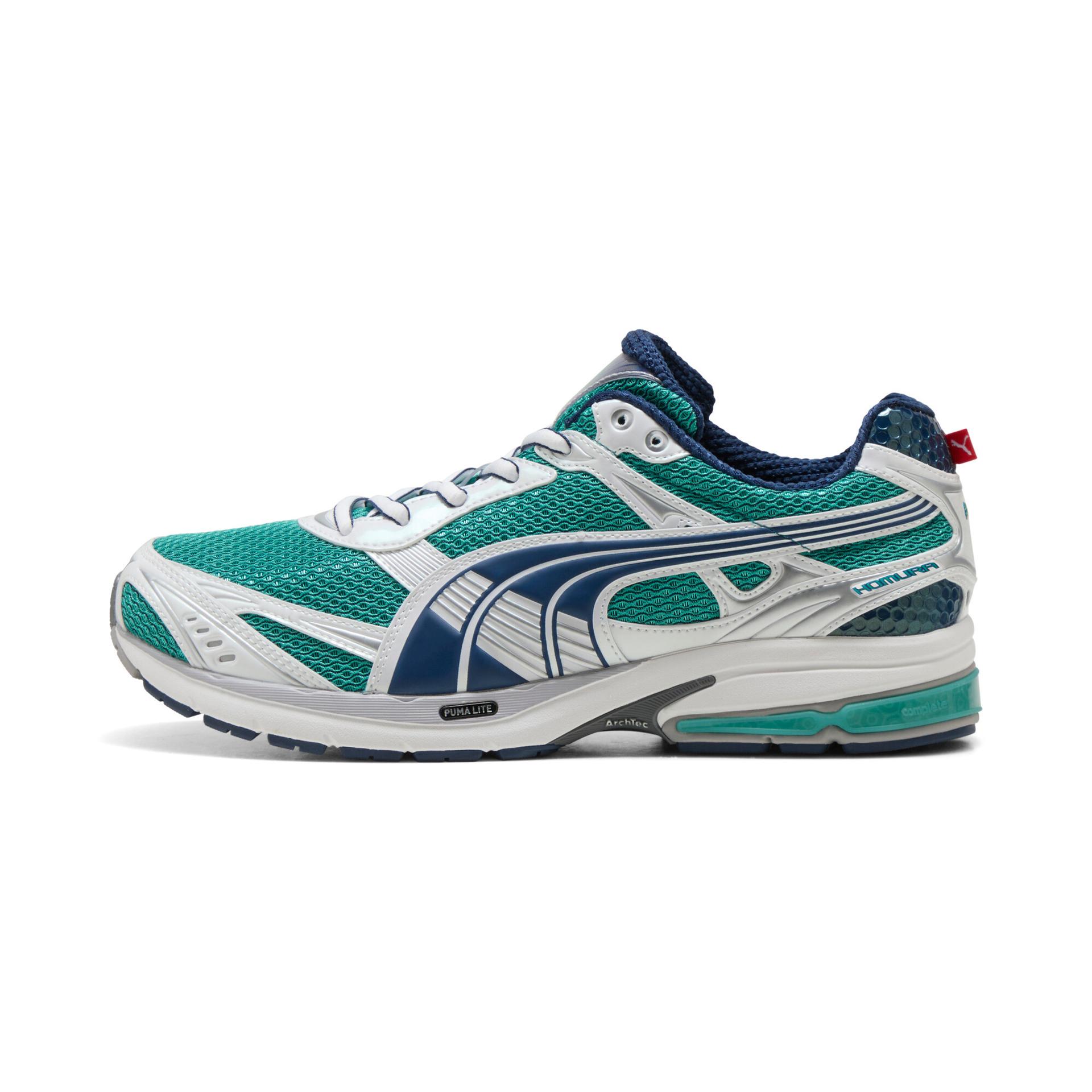 puma homura og+ sneakers in green, size 9