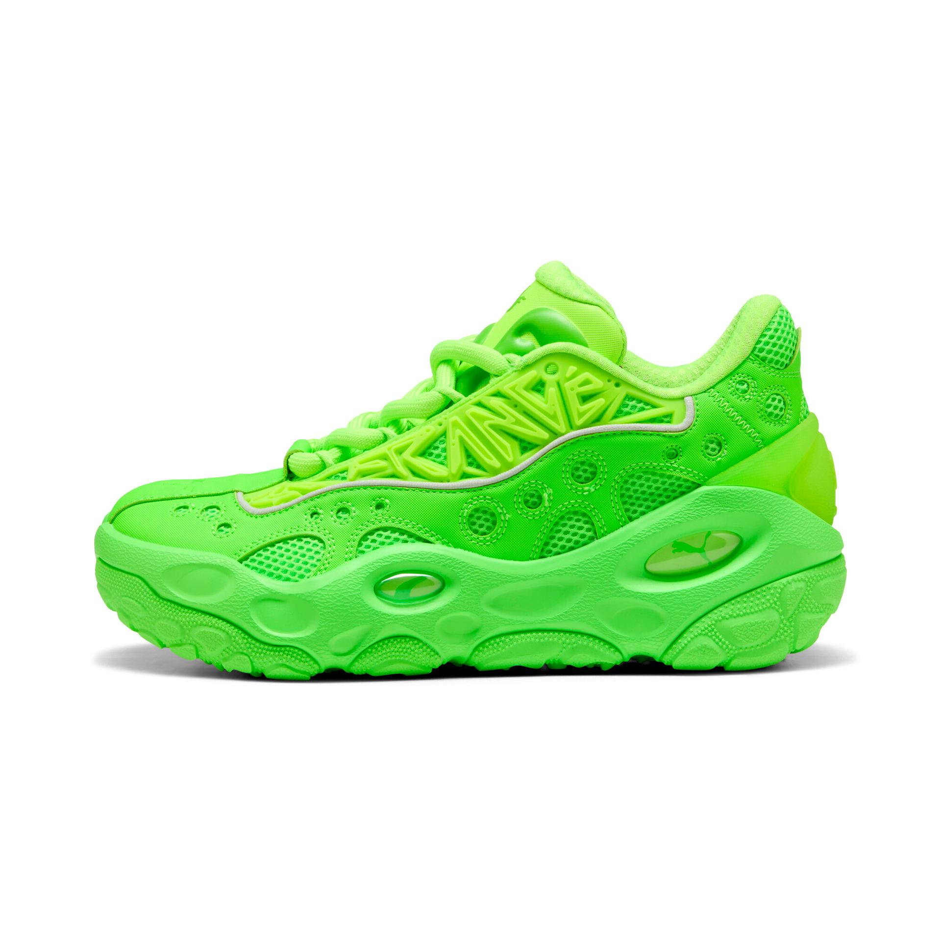 puma lafrancã© rnr sneakers in green, size 8.5