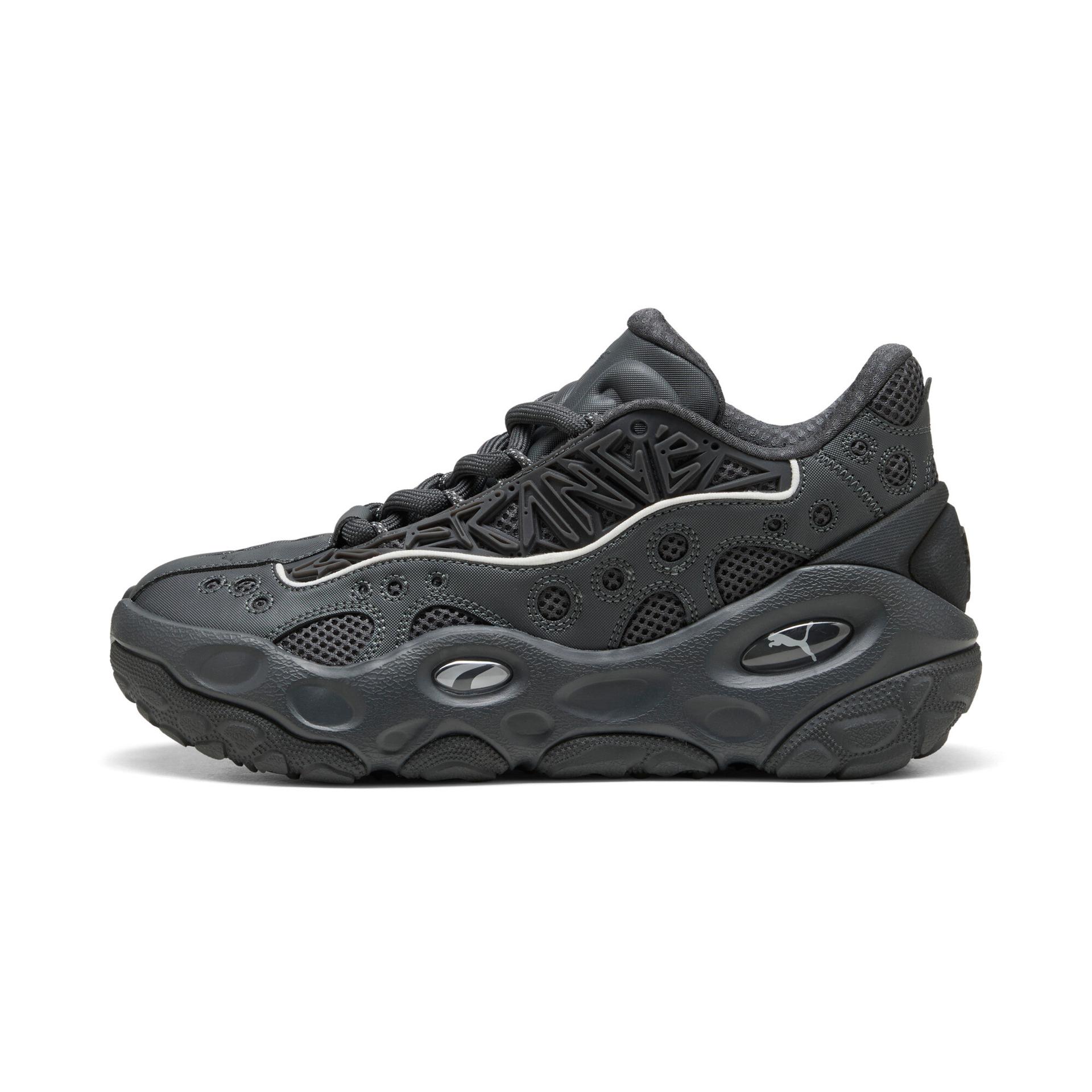 puma lafrancã© rnr sneakers in grey, size 7.5