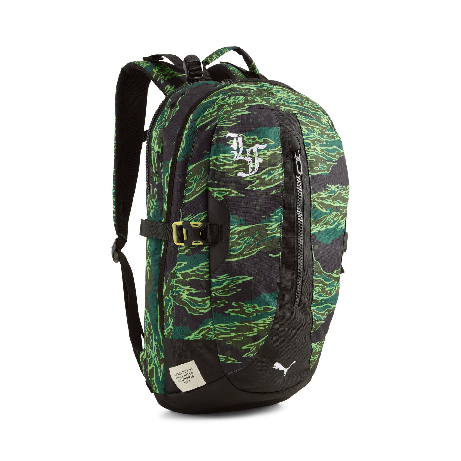 puma lafrancã© supply 25l backpack in green