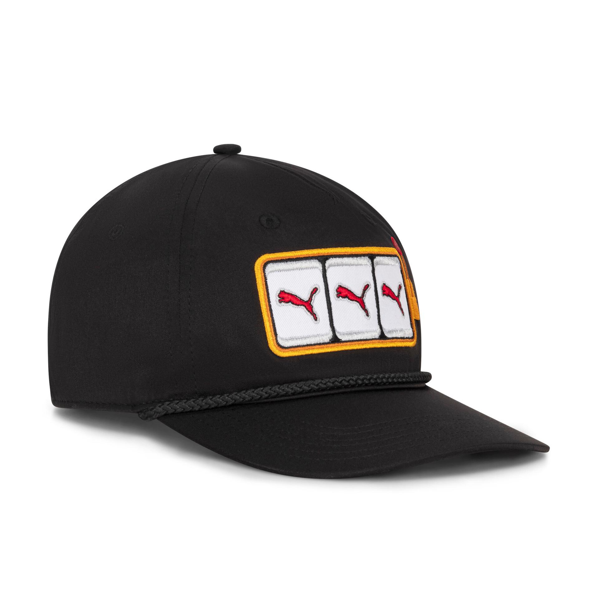 puma las vegas adjustable hat in black