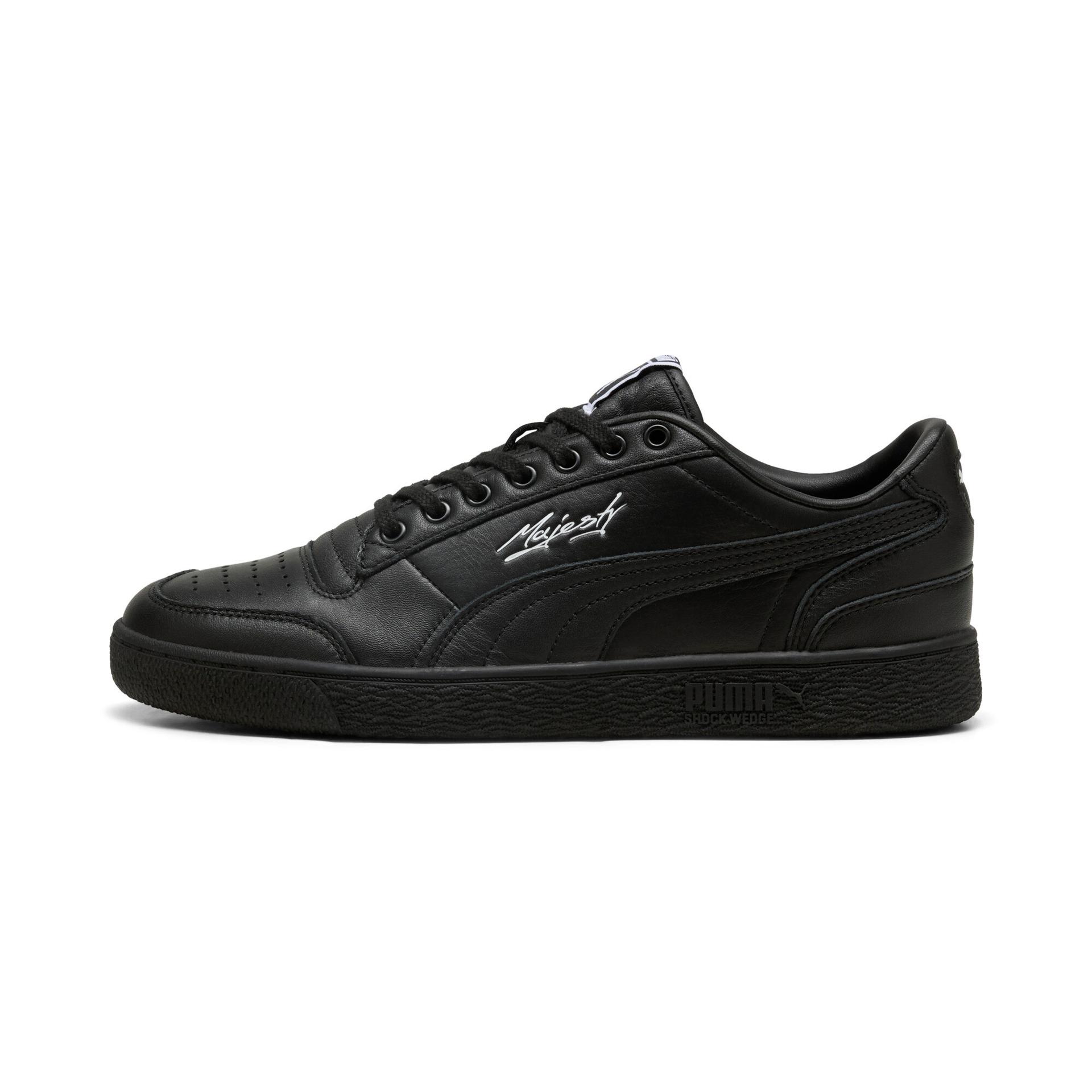 puma majesty sneakers in black, size 7