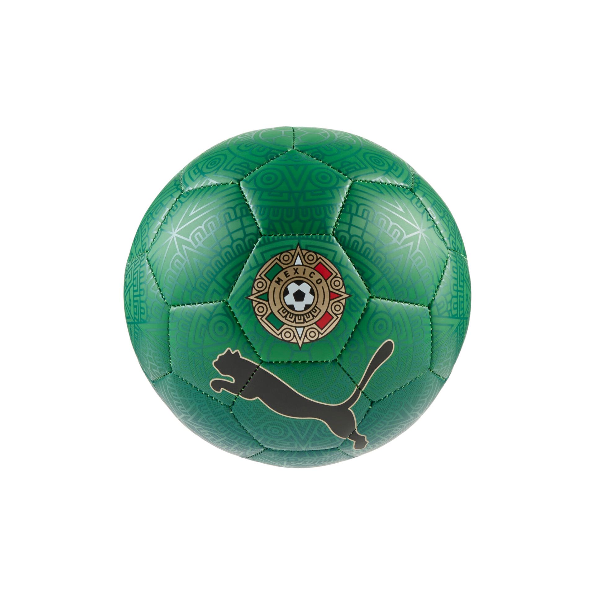 puma mexico mini fan soccer ball in green