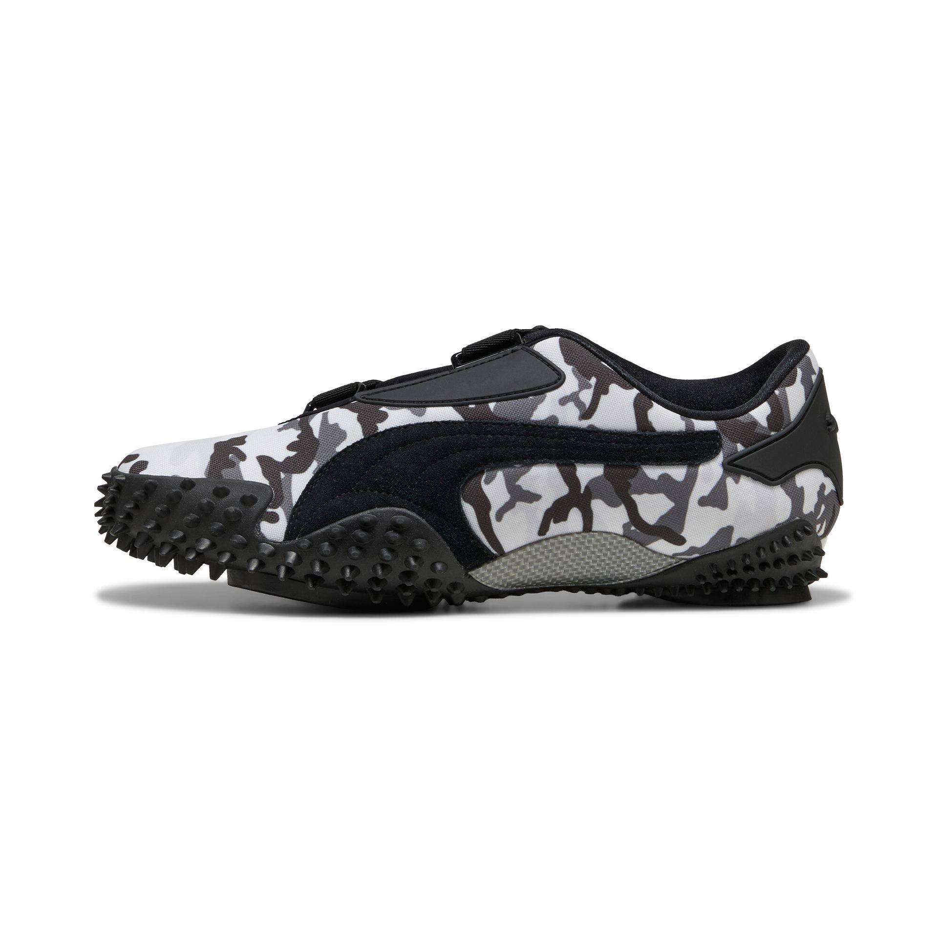 puma mostro camo sneakers in black, size 9.5