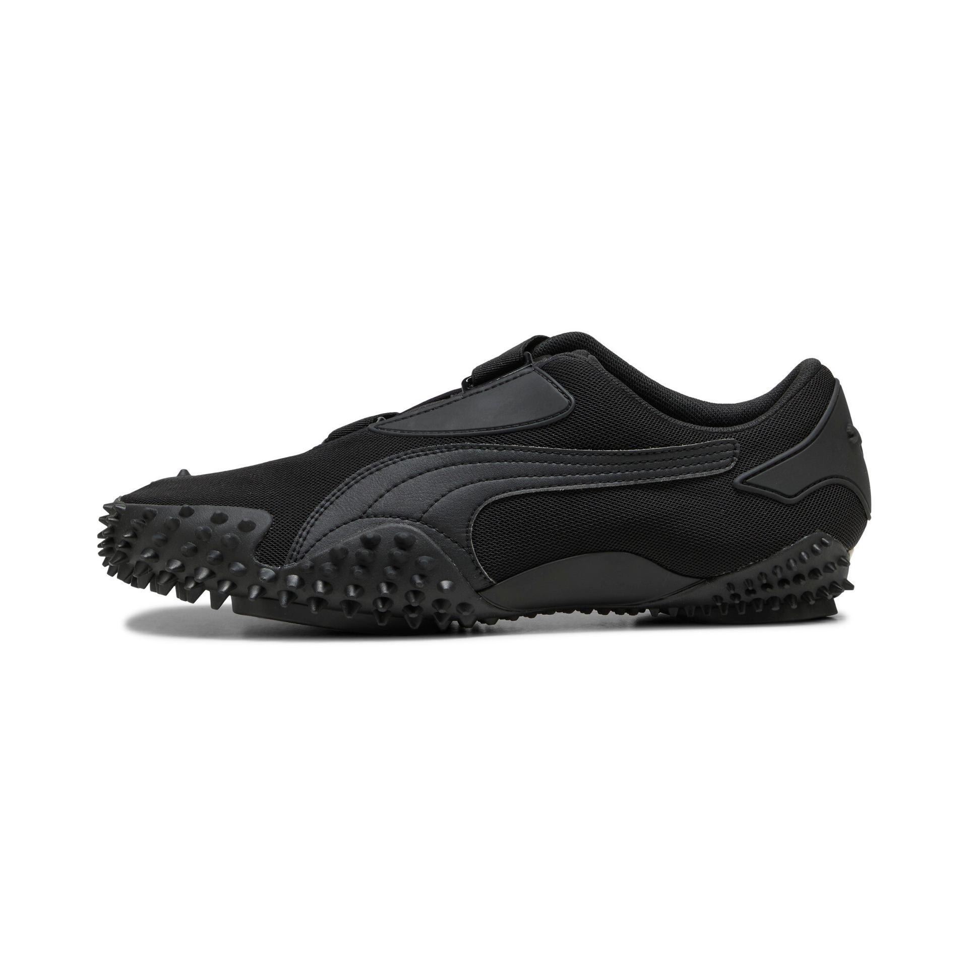 puma mostro og prime sneakers in black, size 11