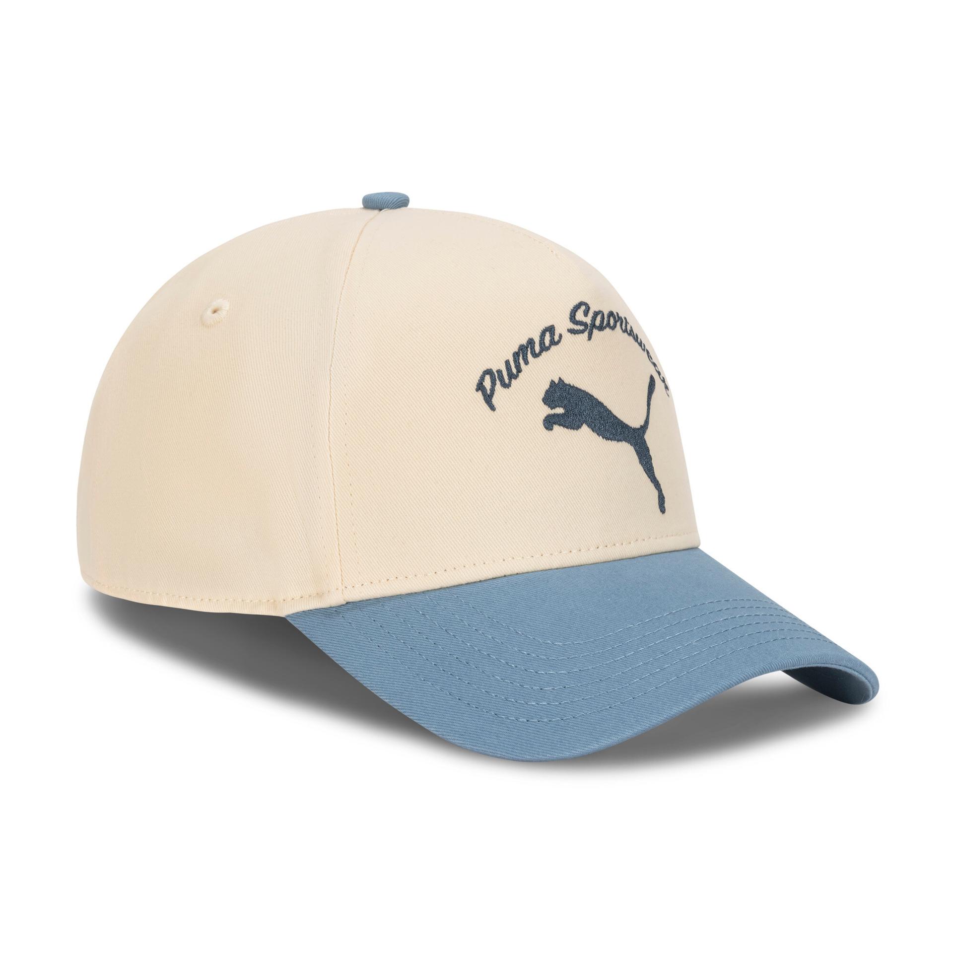 puma newbury adjustable hat in blue