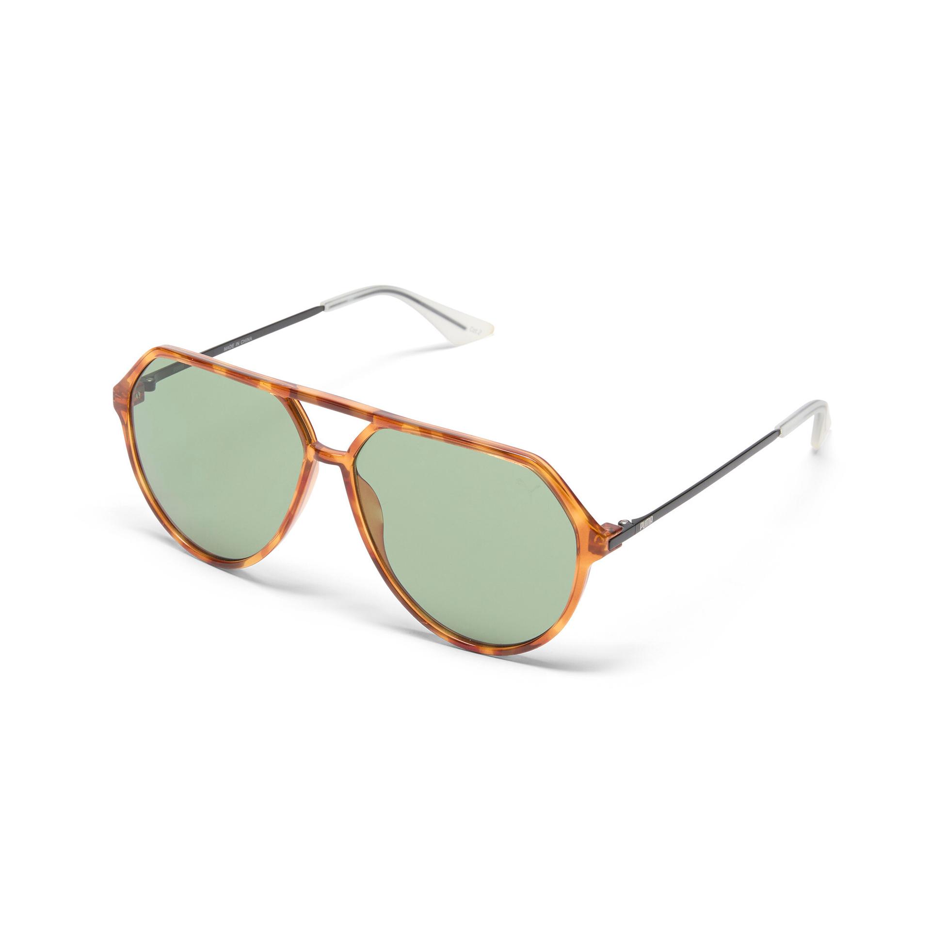 puma nostalgia lifestyle sunglasses in brown