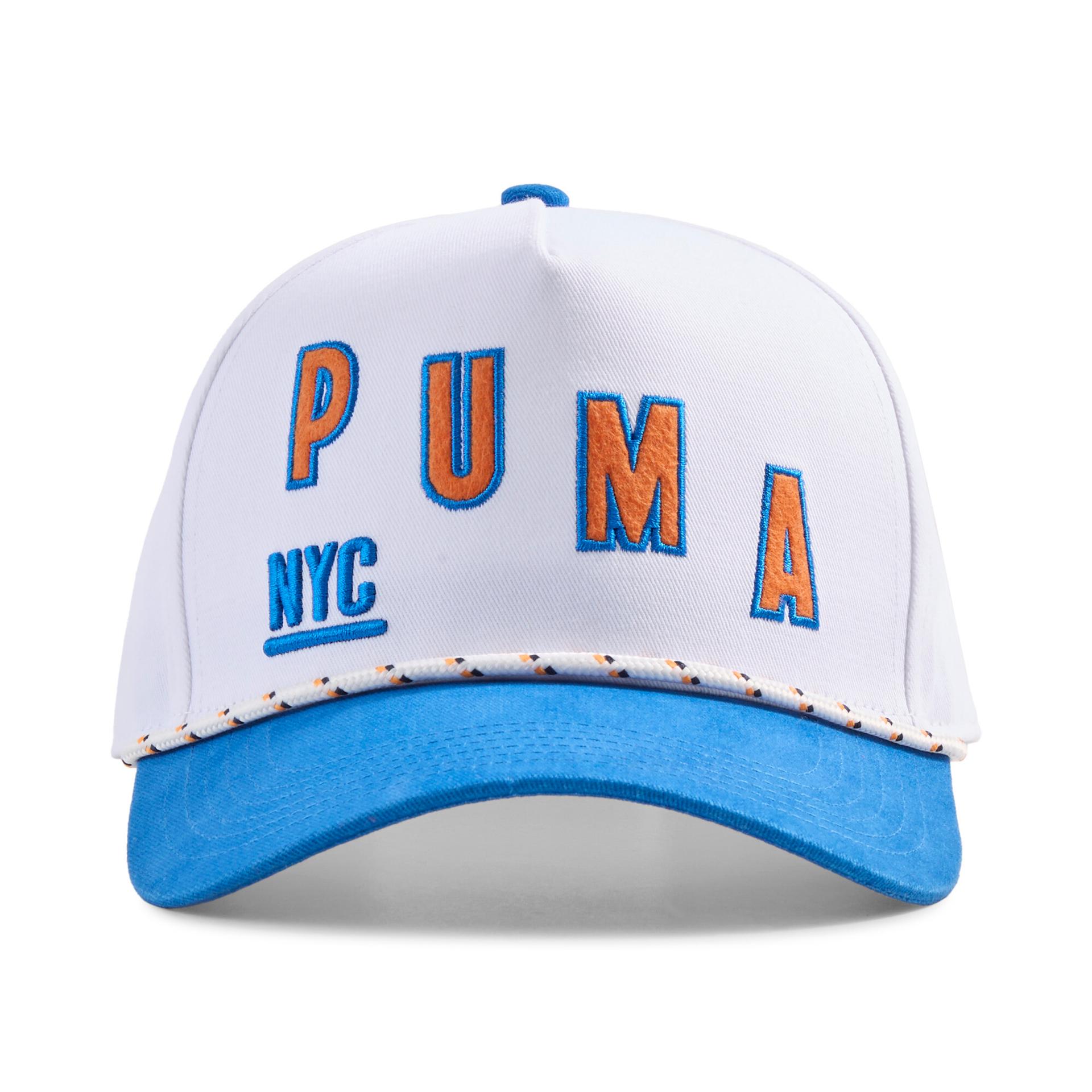 puma nyc adjustable hat in white