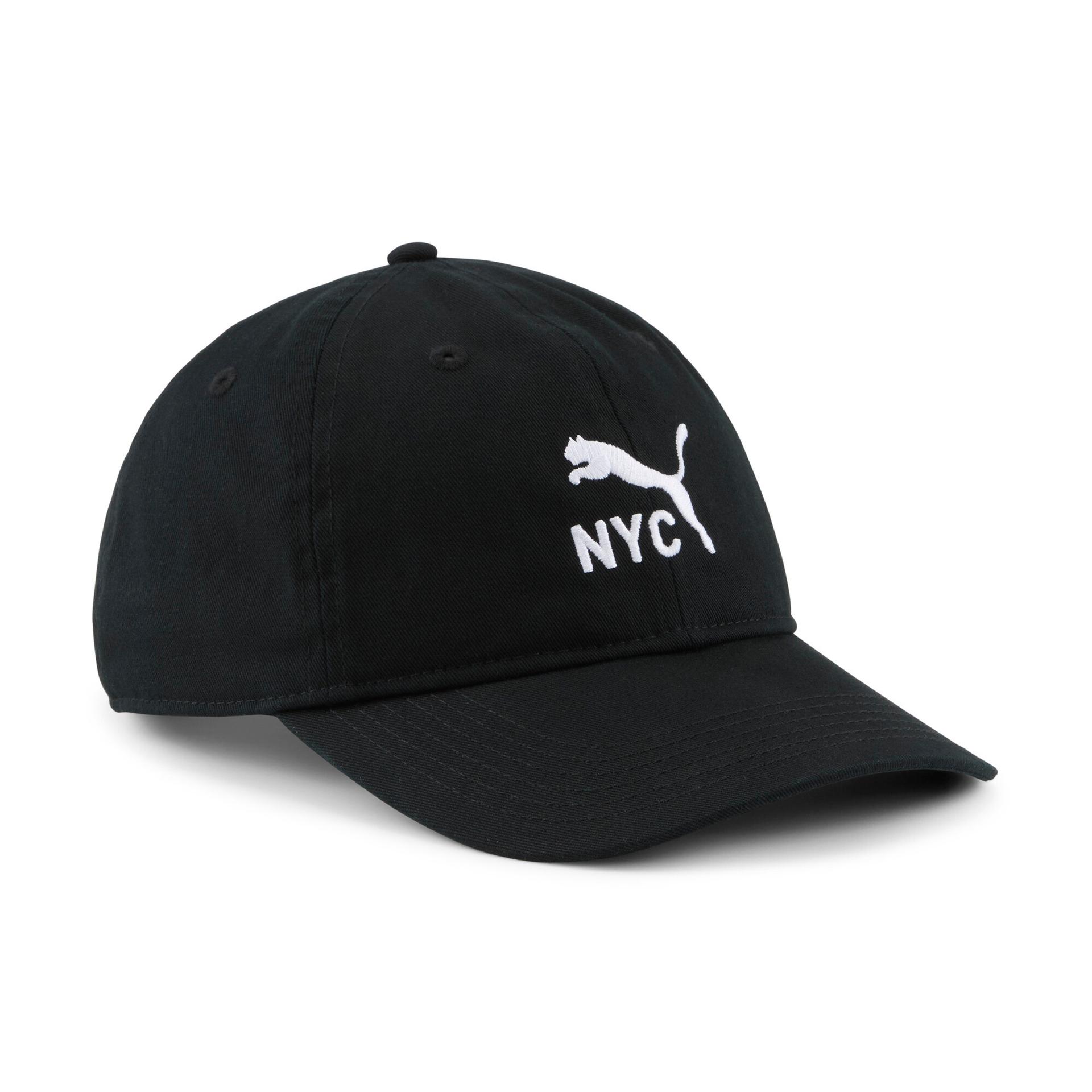 puma nyc core hat in black