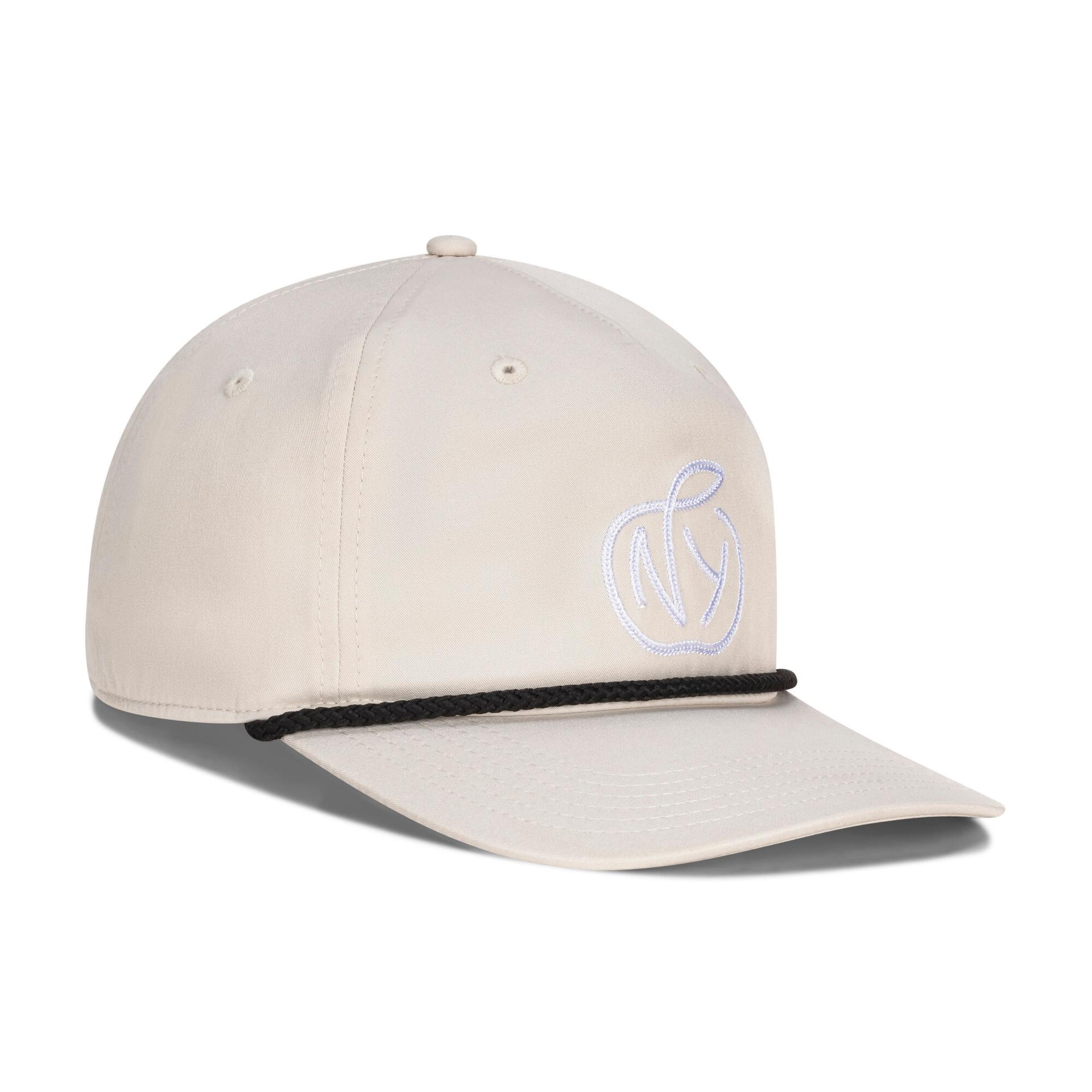 puma nyc flat brim hat in beige