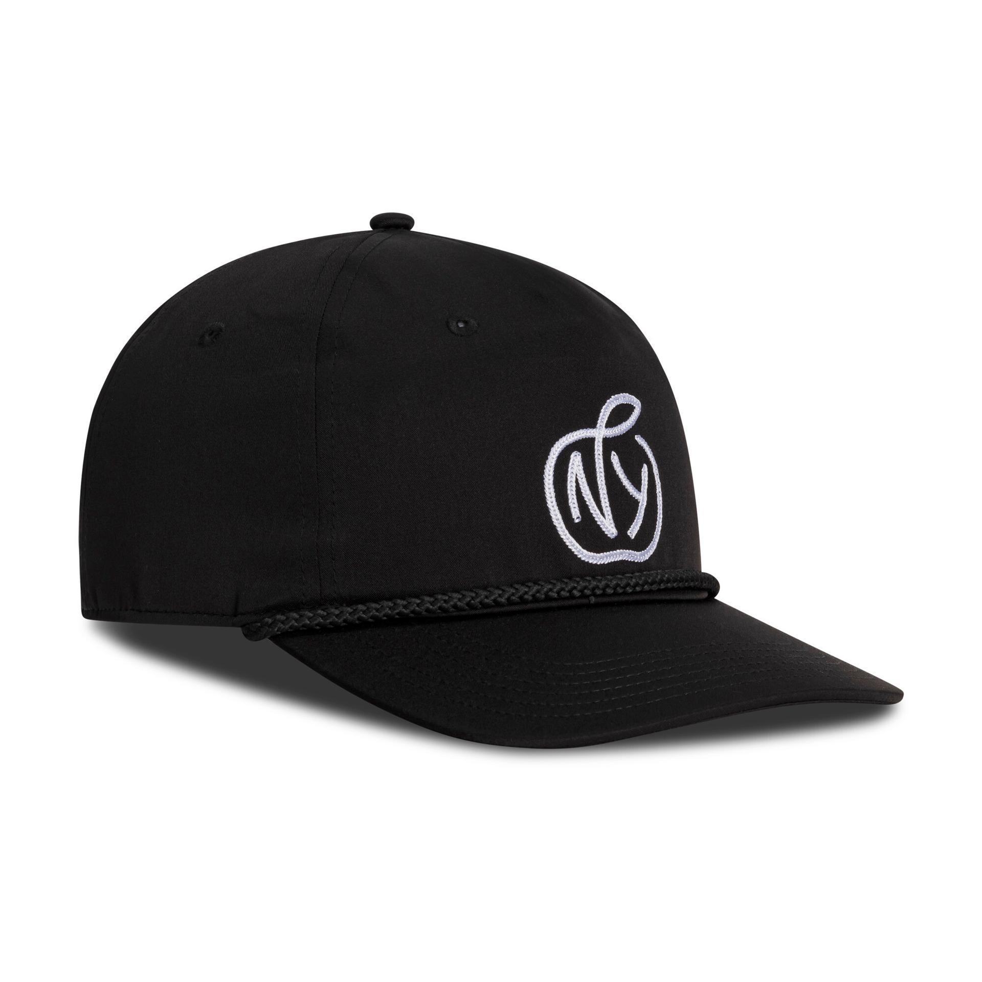 puma nyc flat brim hat in black