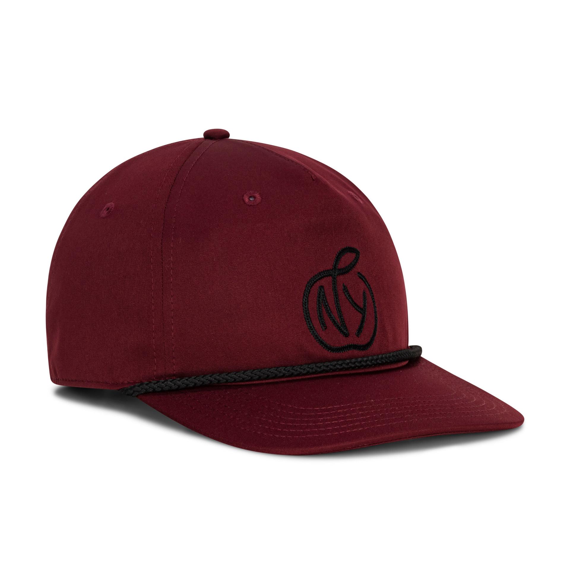 puma nyc flat brim hat in red