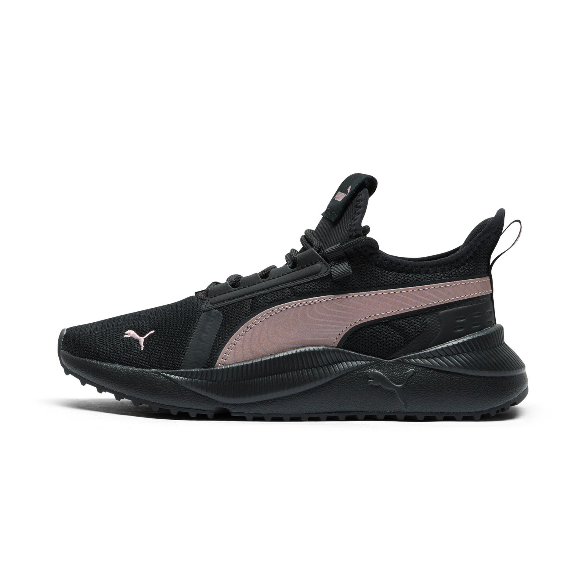 puma pacer future street women's sneakers in black, size 7.5