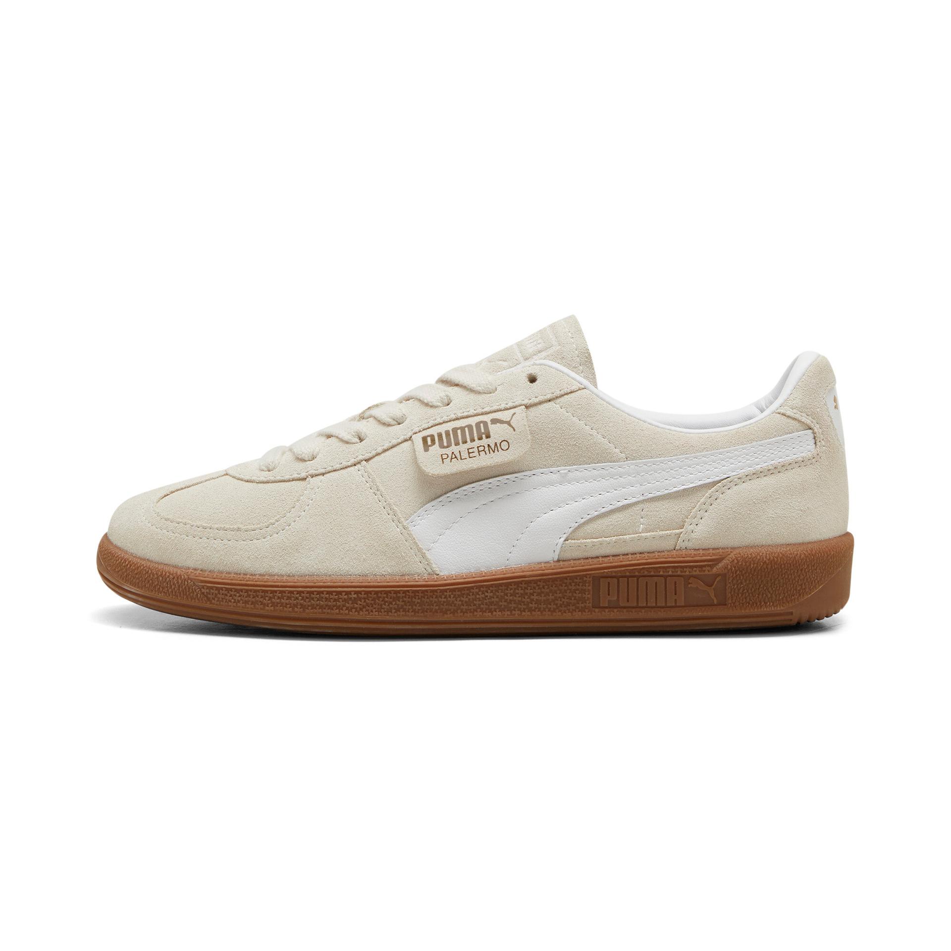 puma palermo sneakers in white, size 14