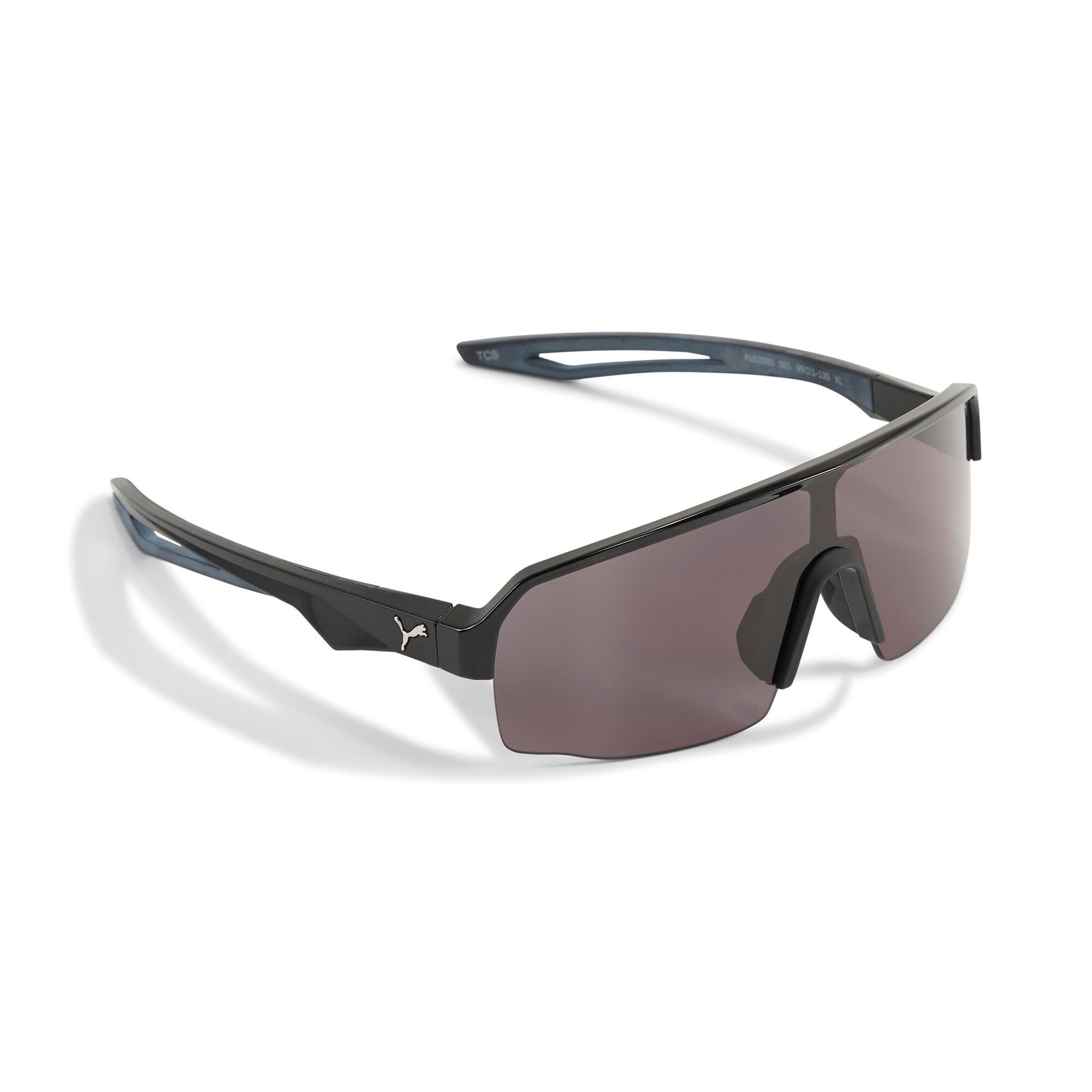 puma performance running lite sunglasses in black