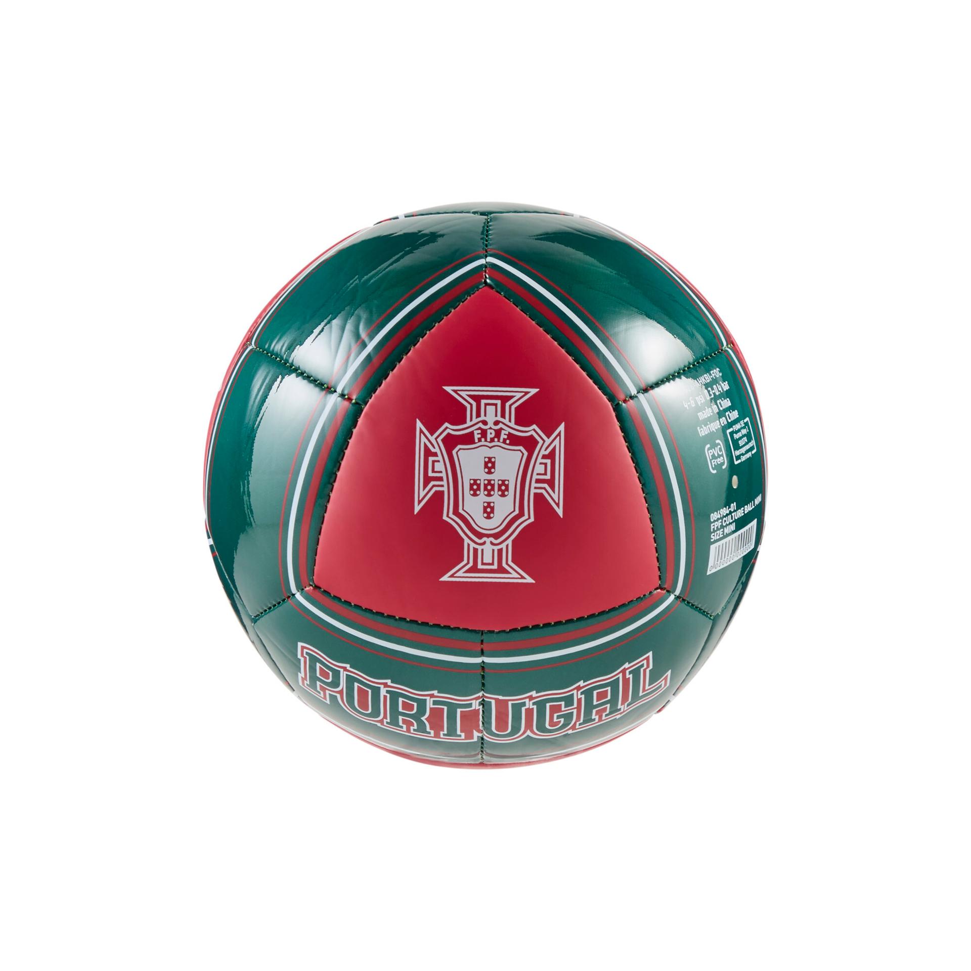 puma portugal ftblculture fan mini soccer ball in red