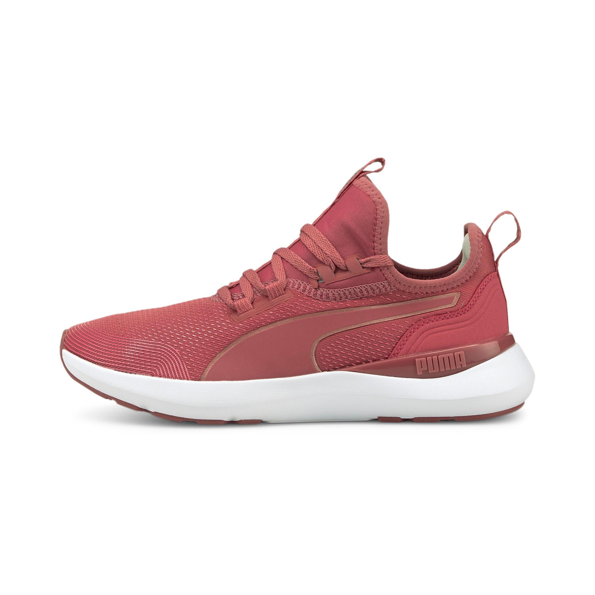 puma pure xt moto rose women's training shoes in pink, size 10