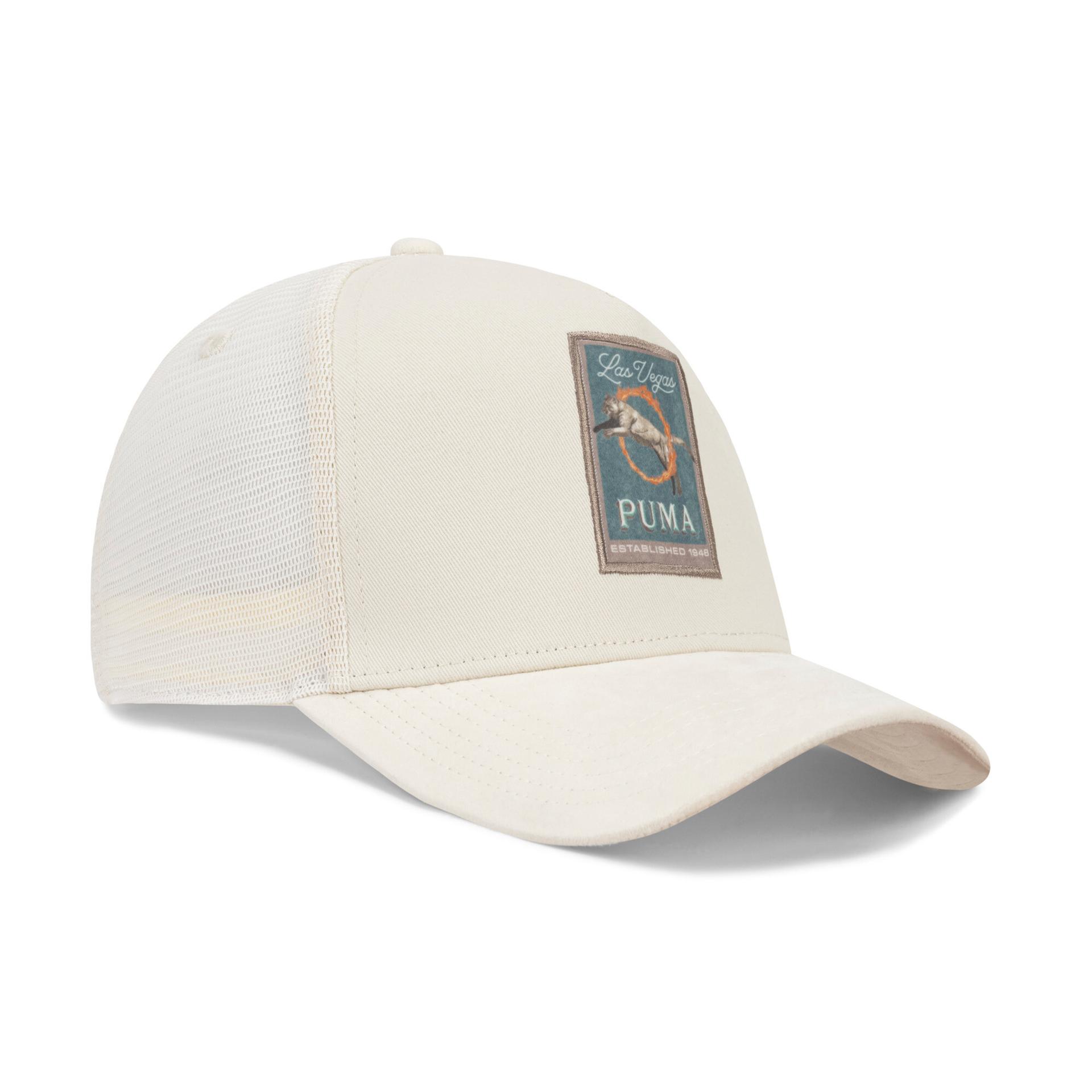 puma sahara trucker hat in beige