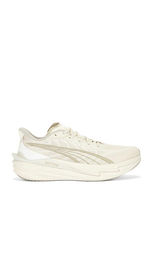 puma select deviate nitro 4 sneaker in white. - size m13 (also in m7 / w8.5, m7.5 / w9, m8 / w9.5, m8.5 / w10, m9 / w10.5, m9.5 / w11, m10 / w11.5, m1