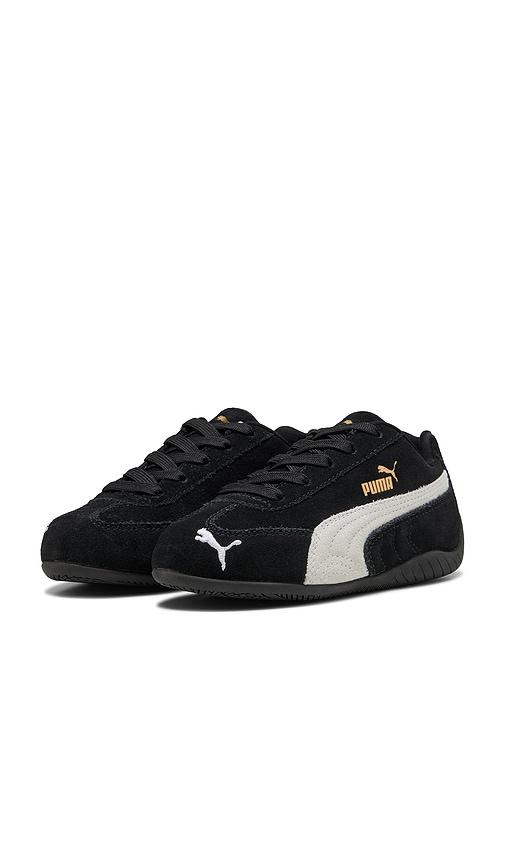 puma select kids speedcat og sneaker in black. - size 11 (also in 11.5, 12, 12.5)