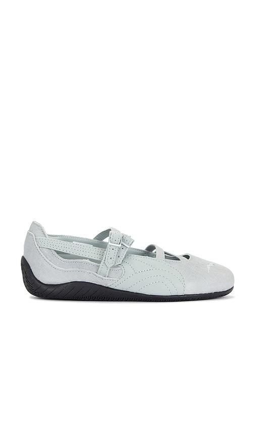 puma select speedcat ballet croc sneakers in grey. - size 10 (also in 6, 6.5, 7, 7.5, 8, 9, 9.5)