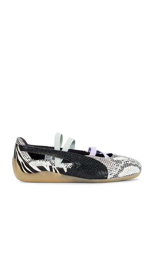 puma select speedcat ballet mix feel sneakers in black,blue. - size 6 (also in 6.5, 7, 7.5, 8, 8.5)