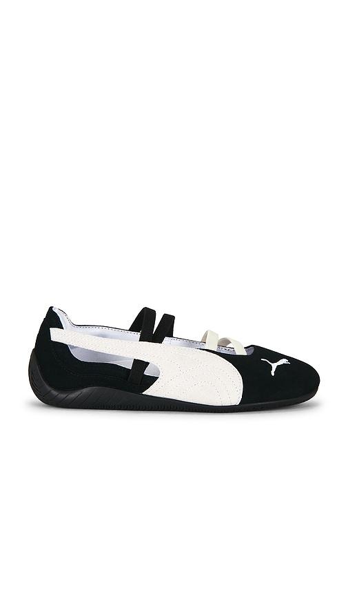 puma select speedcat ballet sd sneakers in black & white. - size 6 (also in 6.5, 7, 7.5, 8, 8.5, 9)