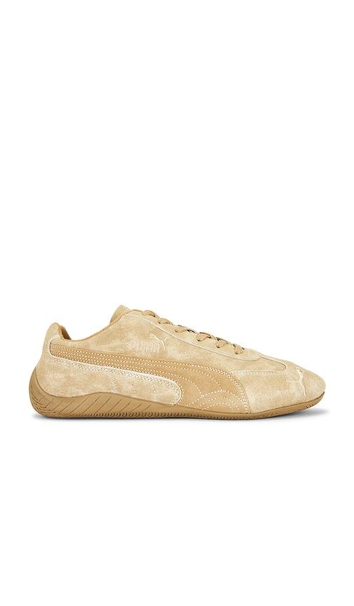 puma select speedcat mat play sneaker in neutral. - size m13 (also in m9 / w10.5)