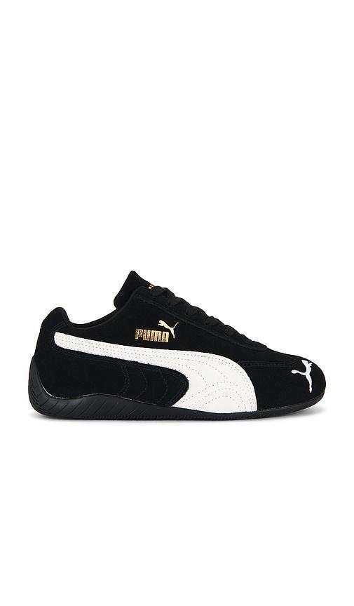 puma select speedcat og sneaker in black,white. - size 6 (also in 6.5, 7, 7.5, 8, 9)
