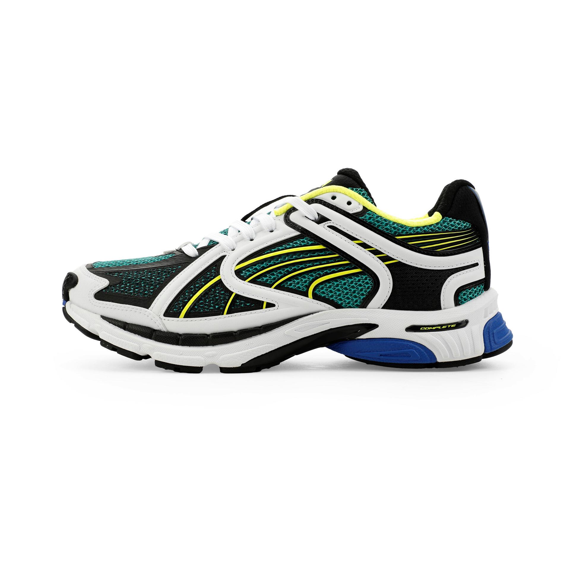 puma skyjet sneakers in green, size 9