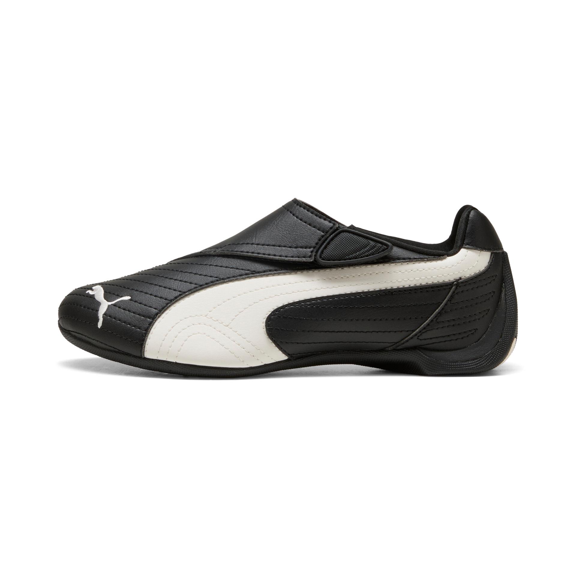 puma slipcat sneakers in black, size 9