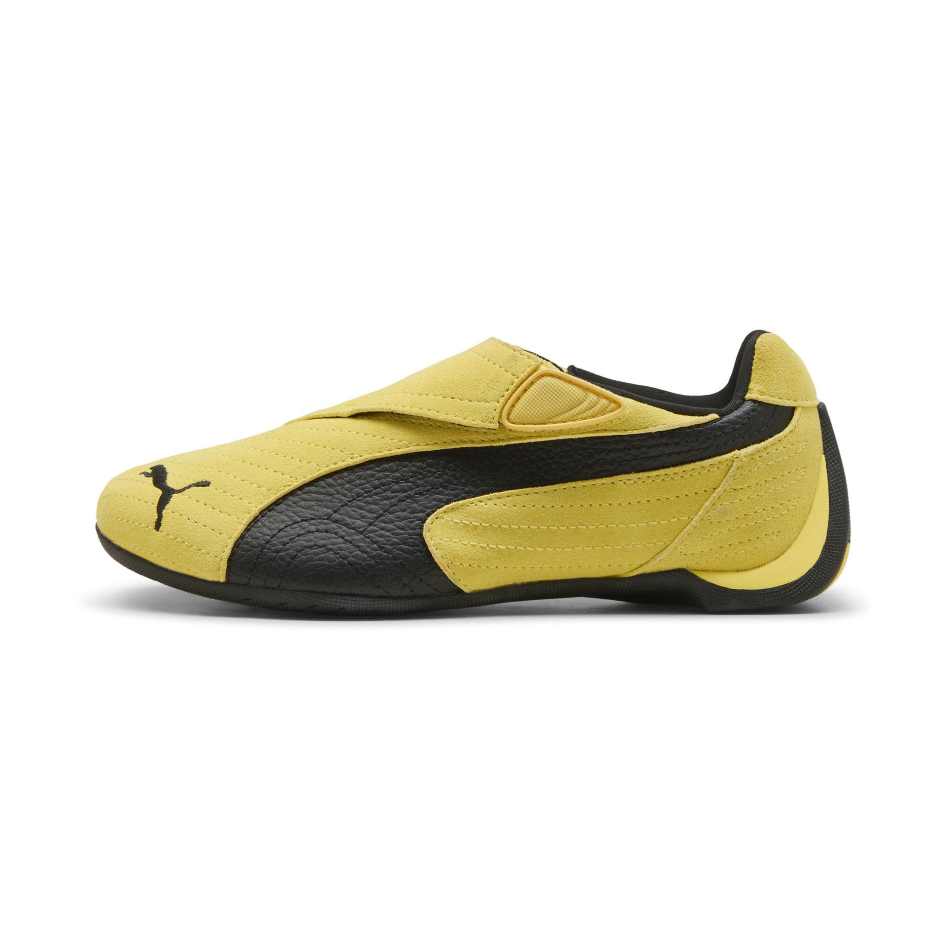 puma slipcat sneakers in yellow, size 7