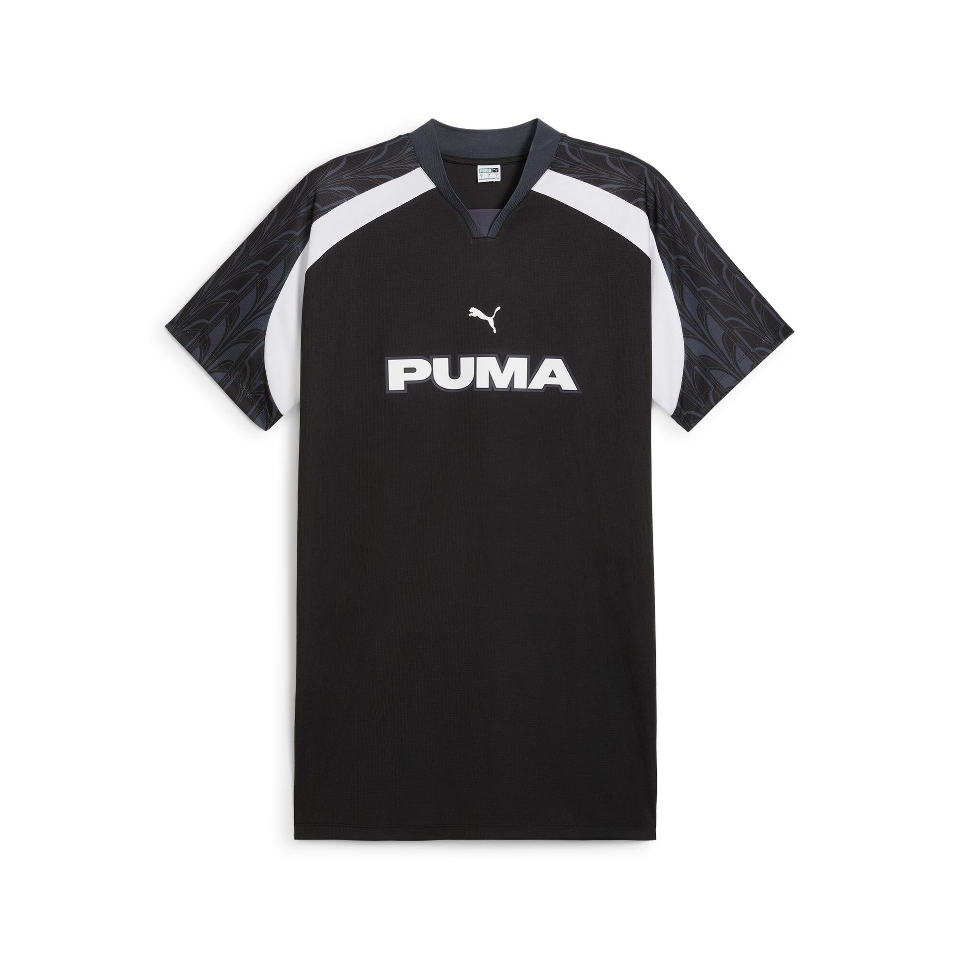 puma soccer jersey women's dress in black, size 3xl