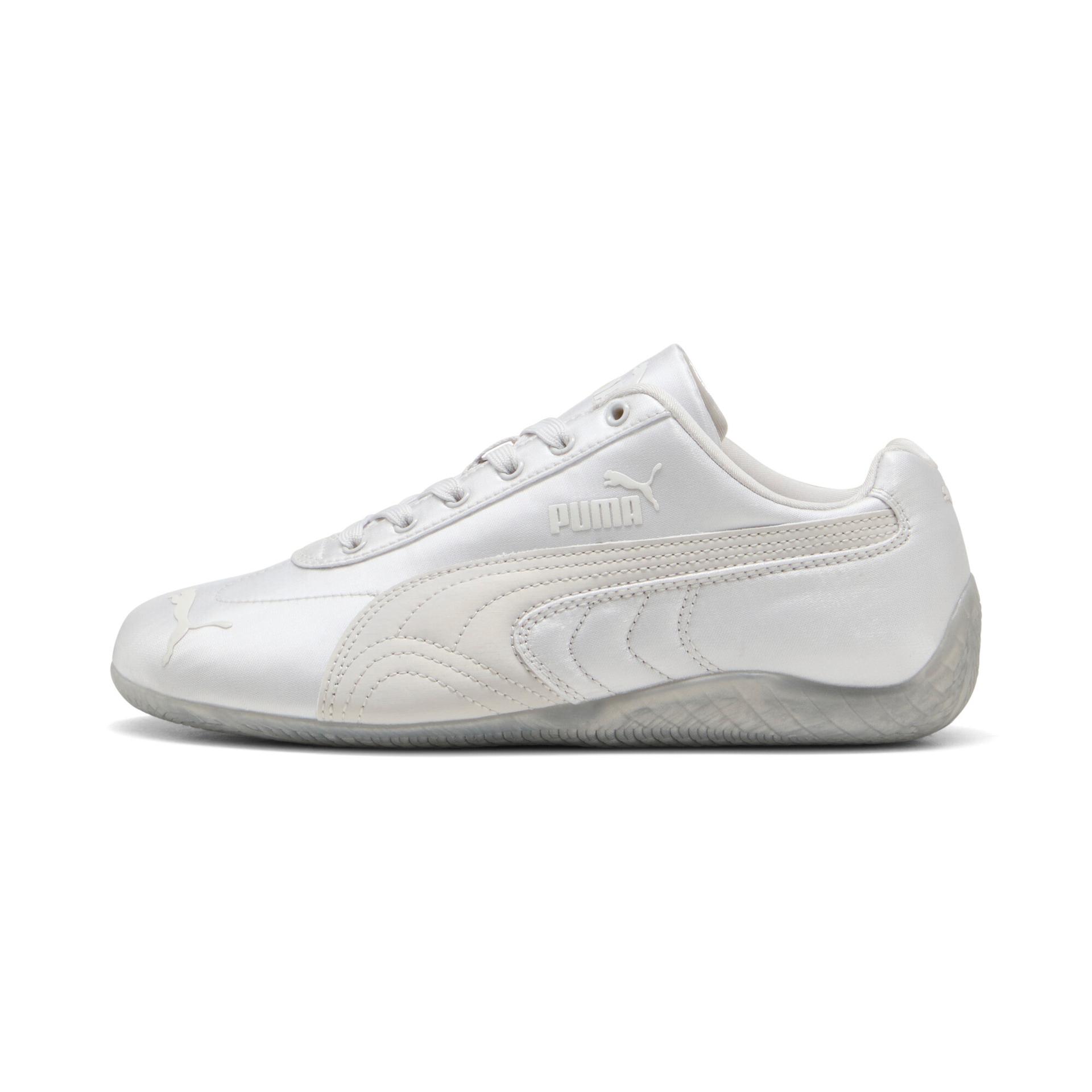 puma speedcat anodized women's sneakers in grey, size 6.5