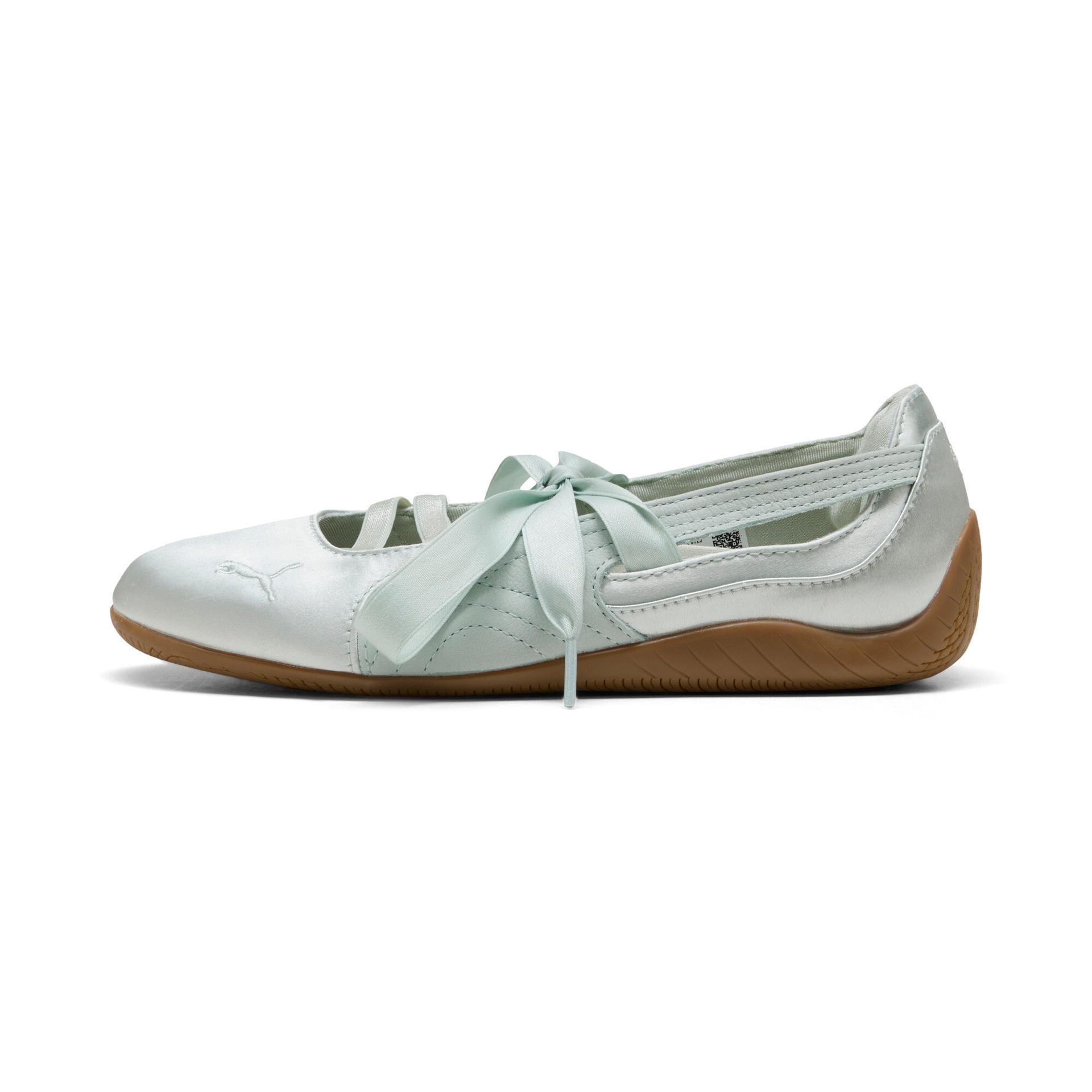 puma speedcat ballet etoile women's sneakers in green, size 6.5