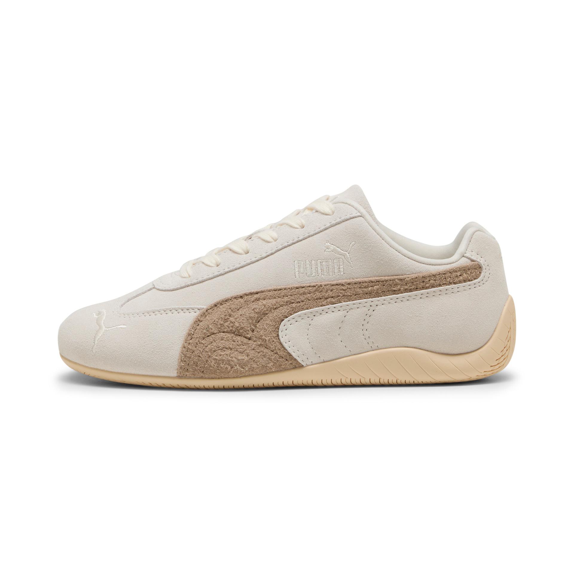 puma speedcat elevated women's sneakers in white, size 8