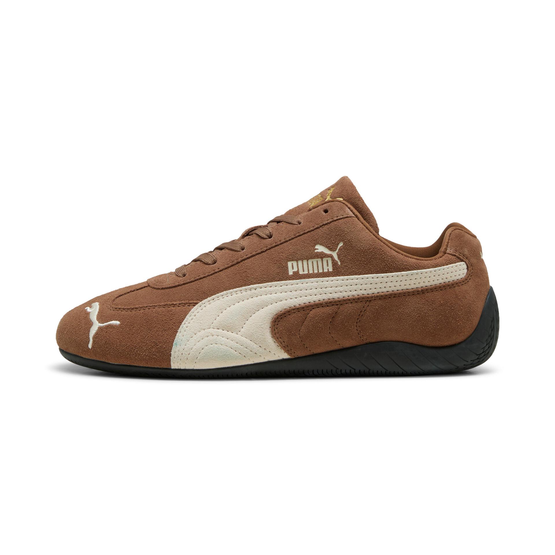 puma speedcat og sneakers in brown, size 9.5