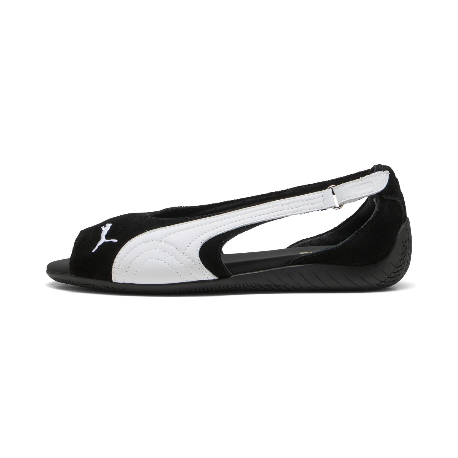 puma speedcat sandal women's sandals in black, size 11