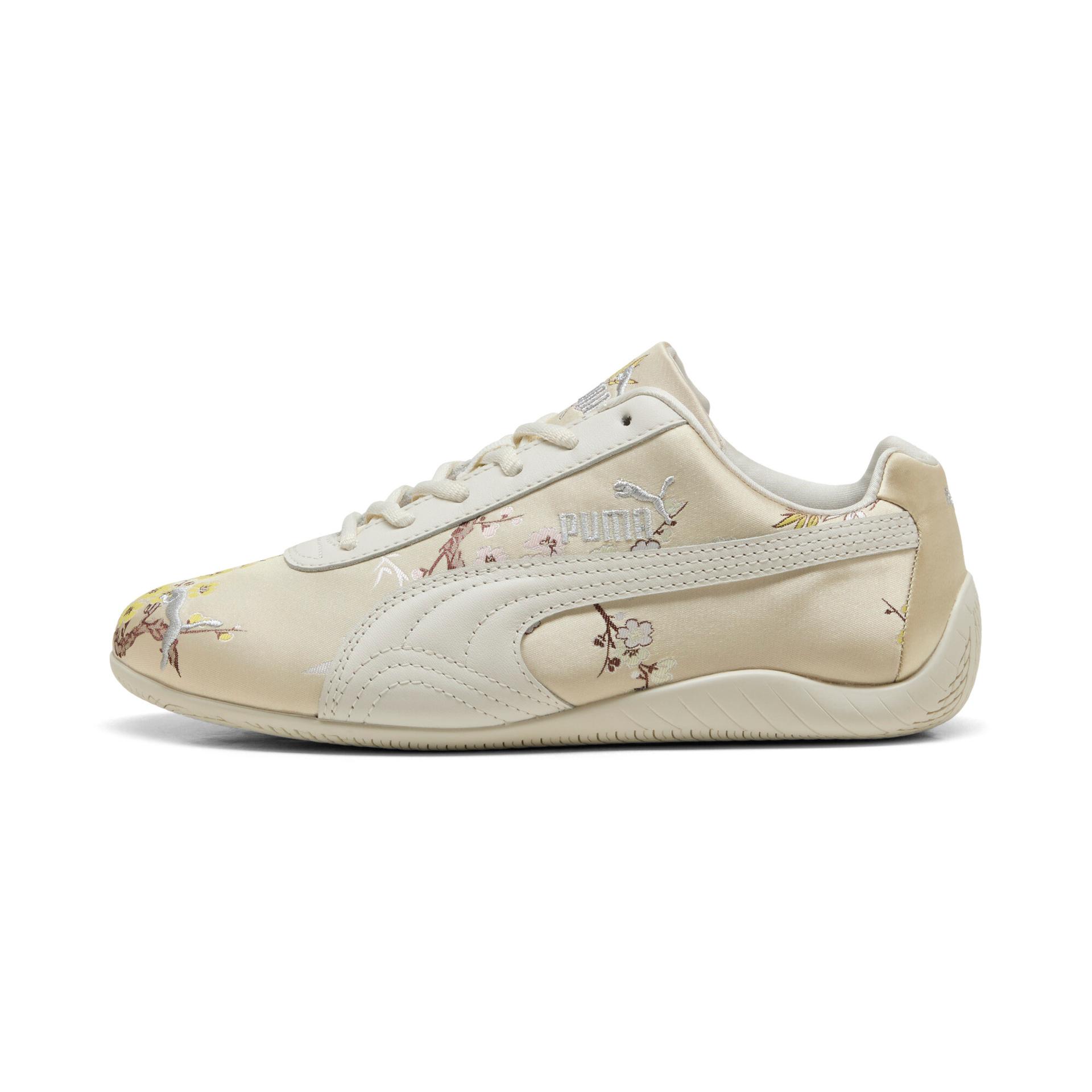 puma speedcat silky women's sneakers in grey, size 9